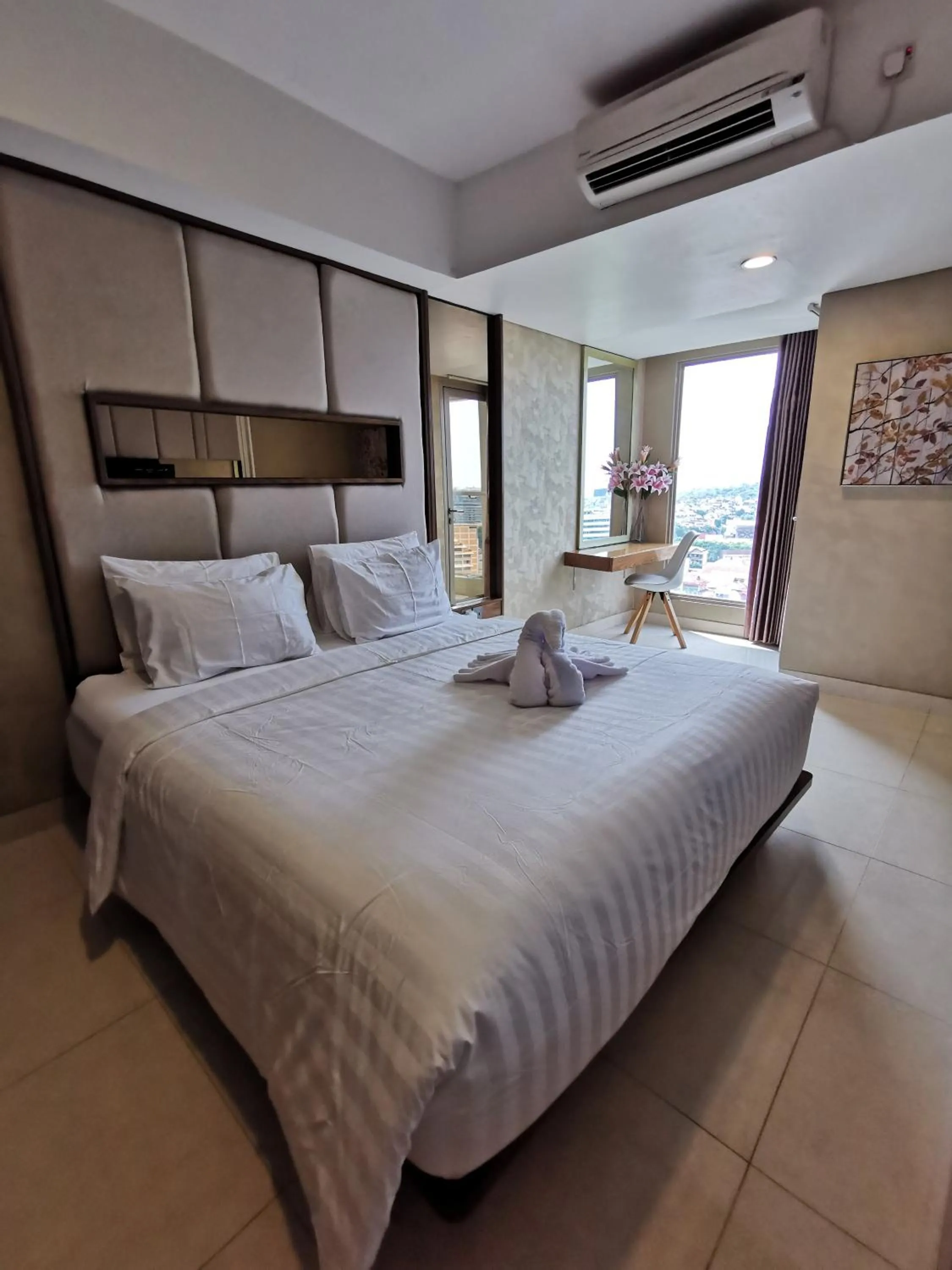 Bed in Warhol Residence Semarang Simpang Lima