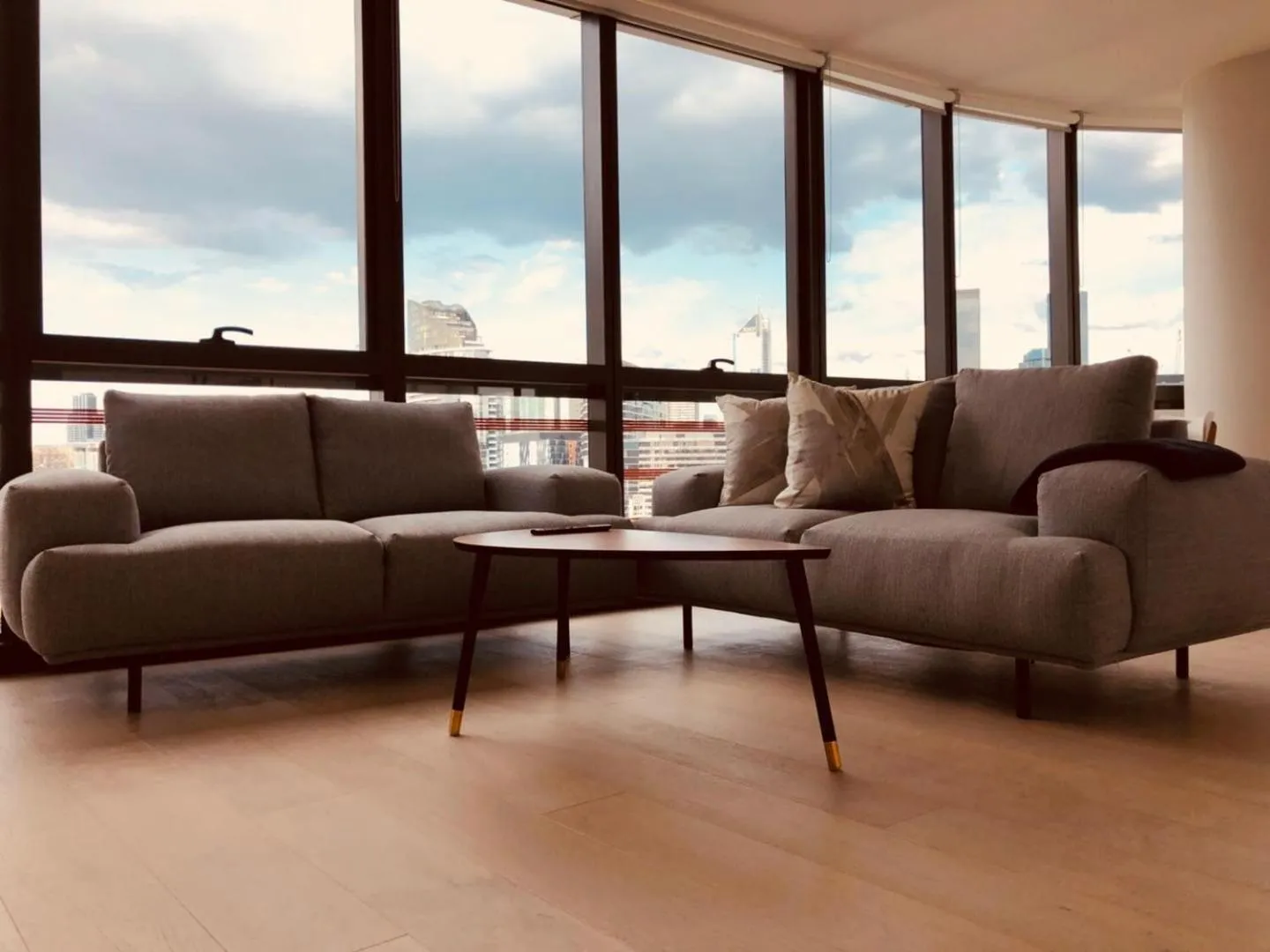 Living room in Winston Apartments Docklands