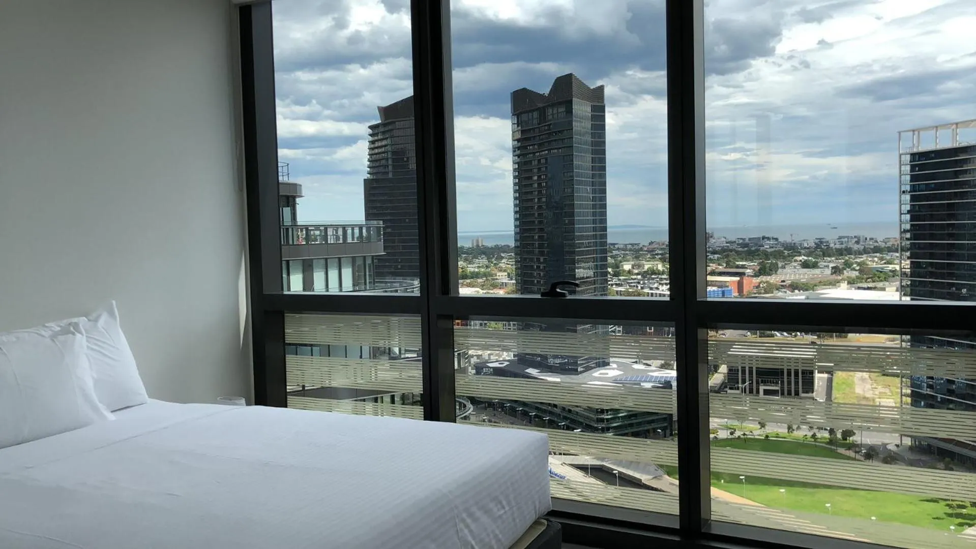 Bedroom in Winston Apartments Docklands