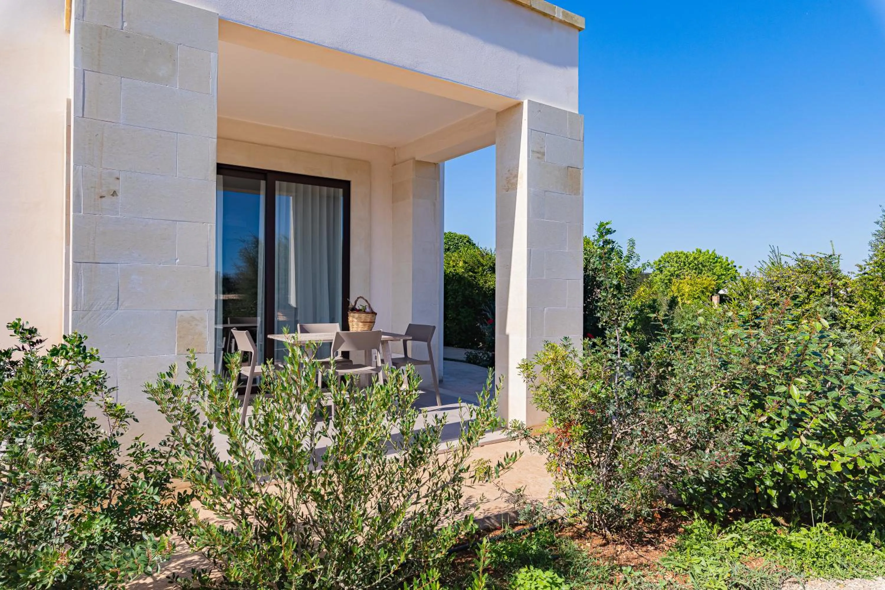 Patio in Agriturismo Vigna Corallo