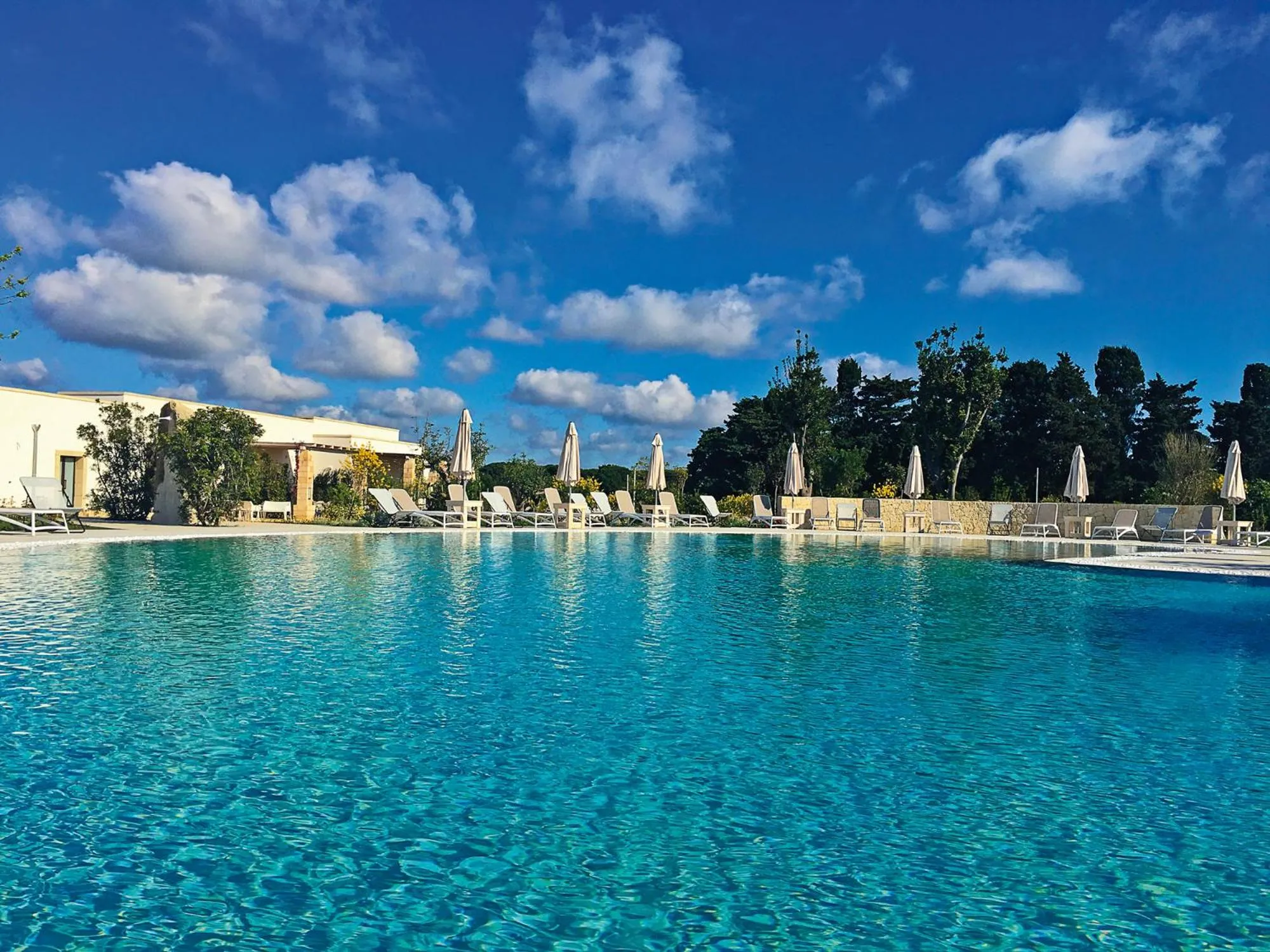 Pool view in Agriturismo Vigna Corallo