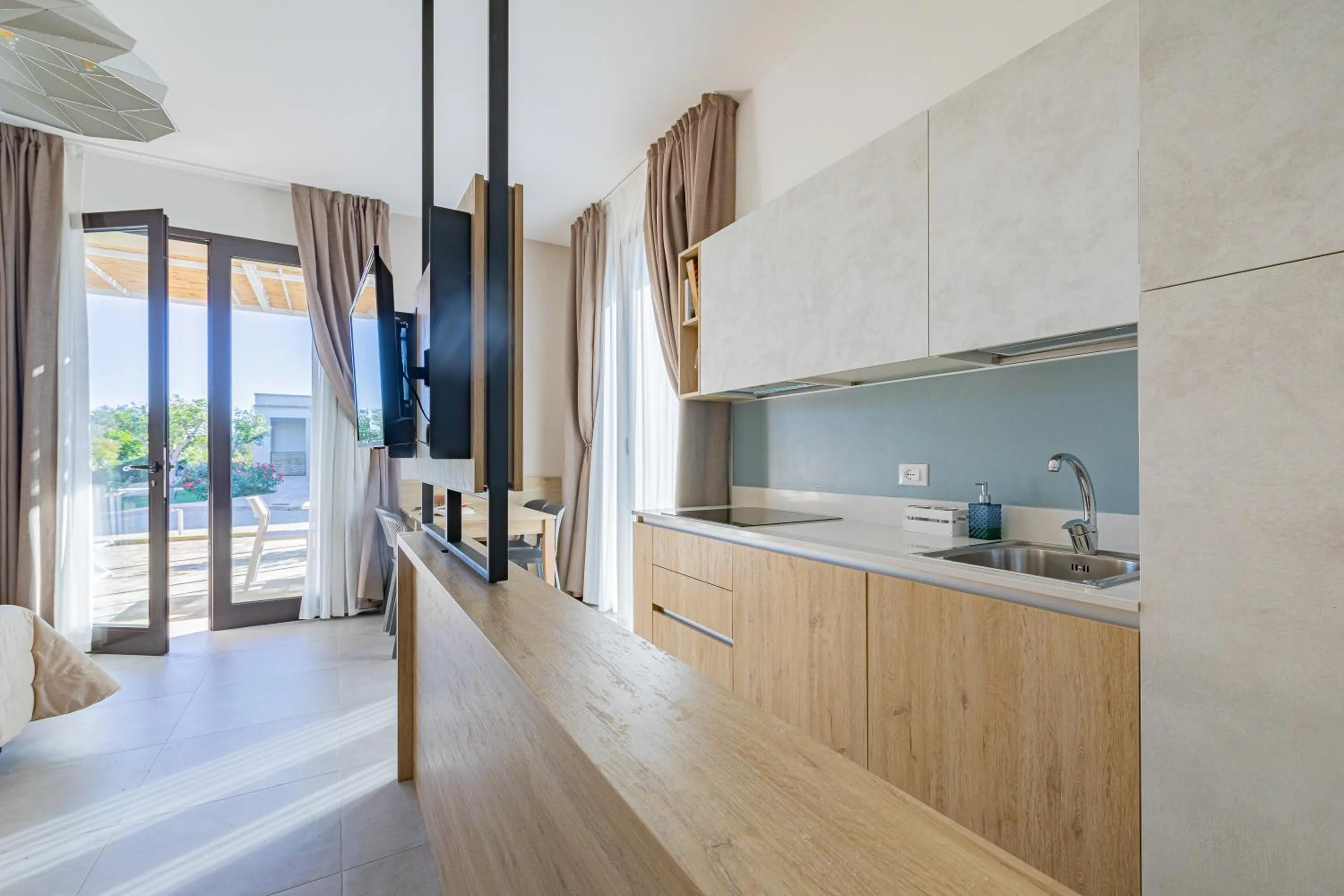 Kitchen or kitchenette in Agriturismo Vigna Corallo