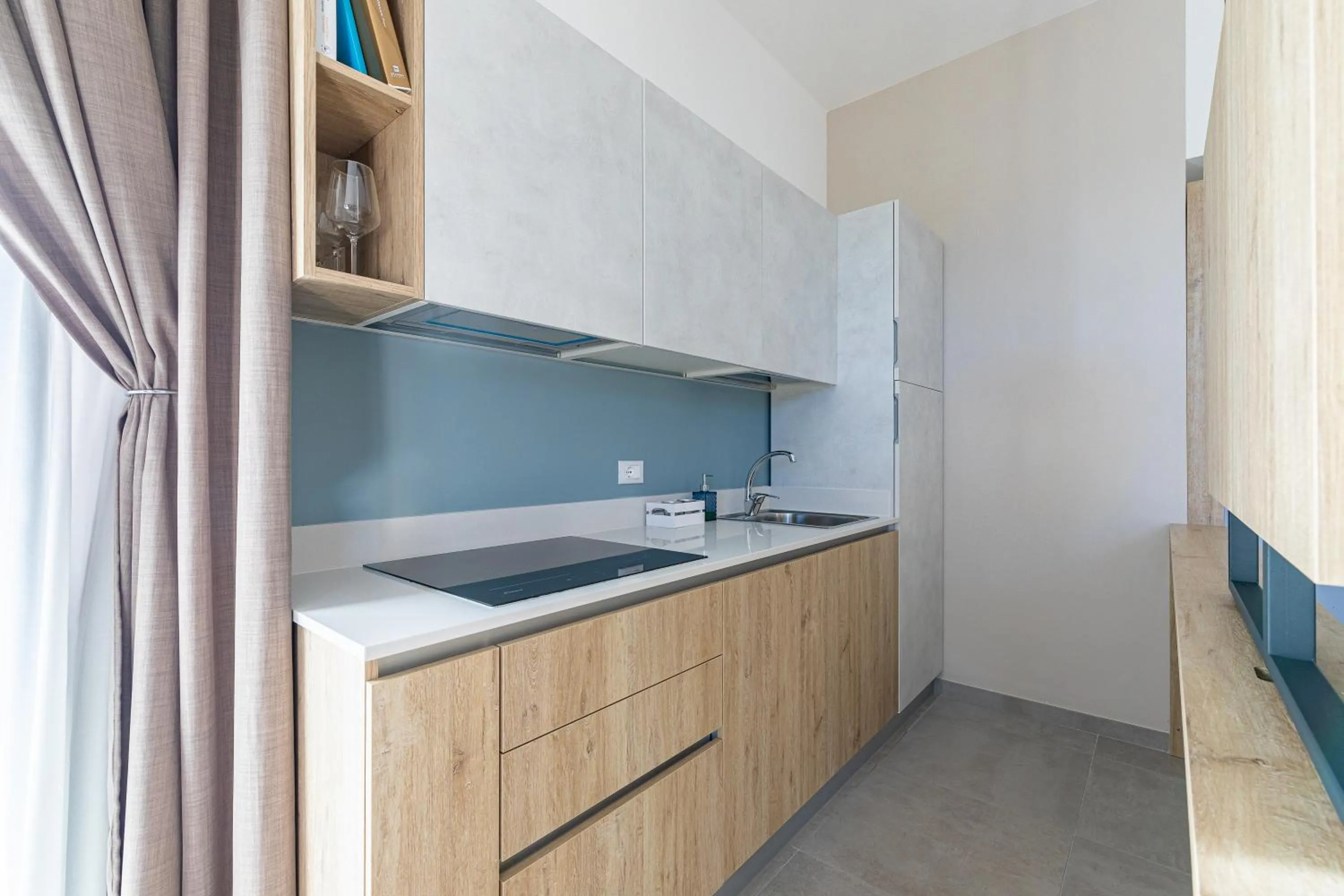 Kitchen or kitchenette in Agriturismo Vigna Corallo