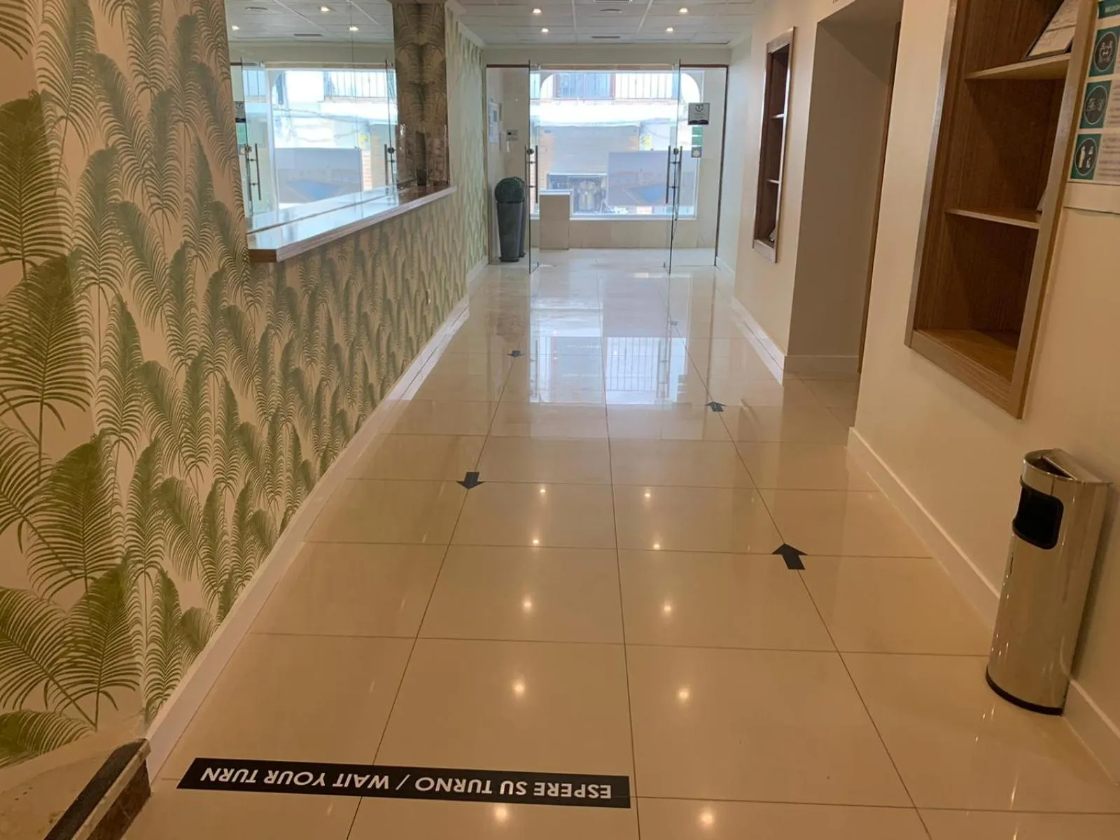 Lobby or reception in Hotel Centro Mar