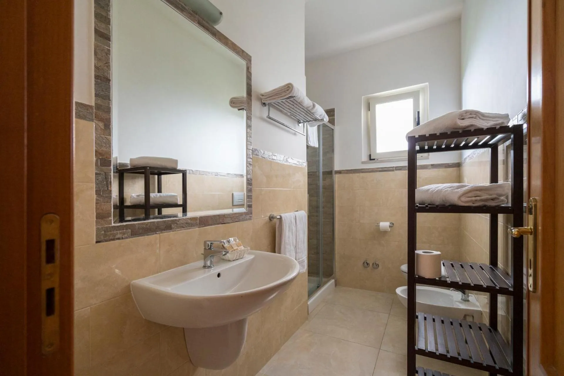 Bathroom, Bed in Villaggio Passo Dell'Arciprete