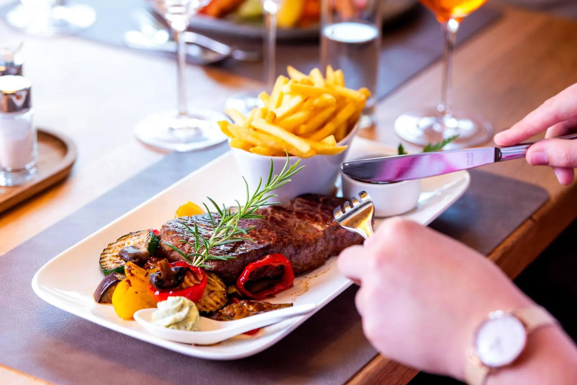 Restaurant/places to eat in Hotel Unser Unterberg