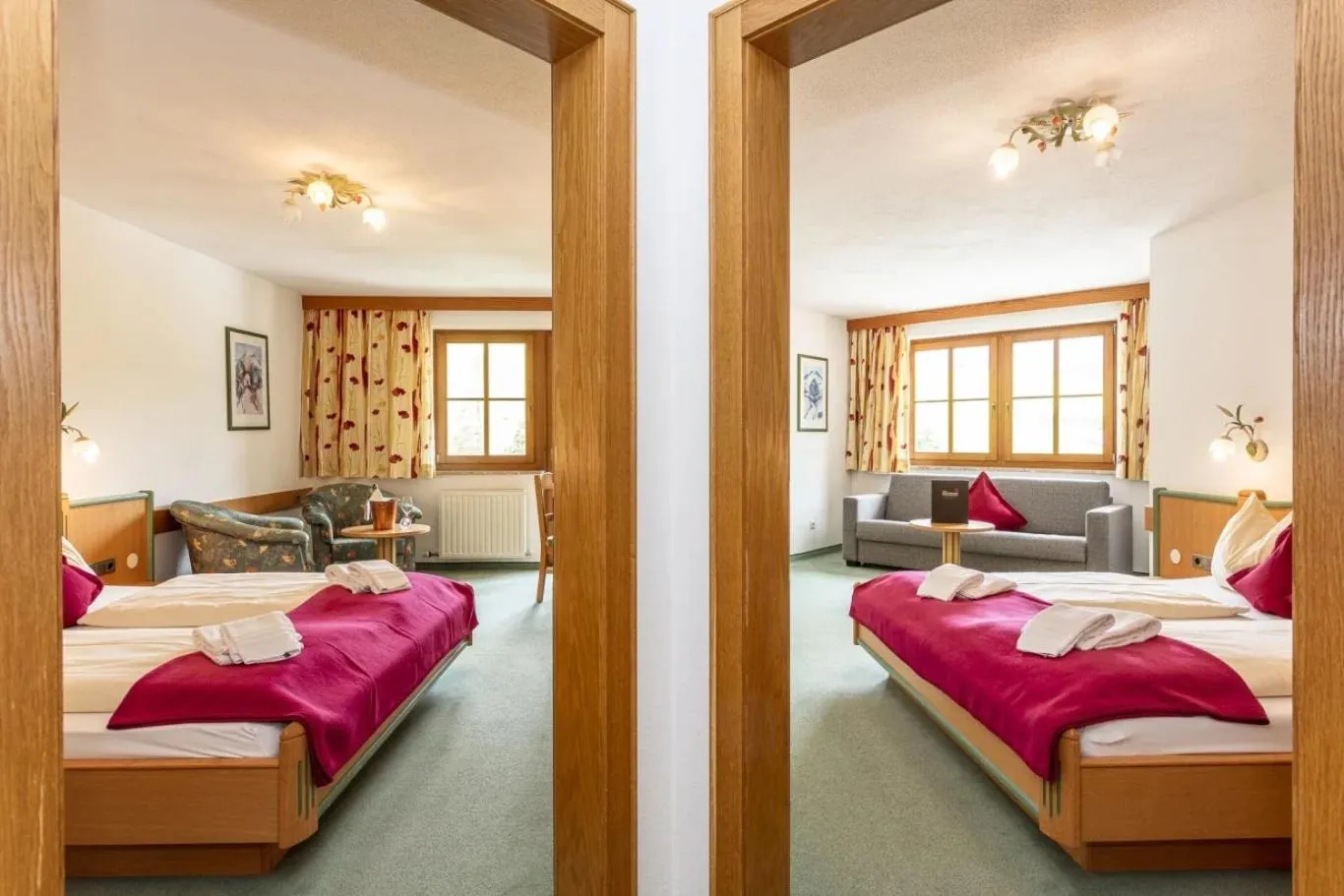 Photo of the whole room, Bed in Hotel Unser Unterberg