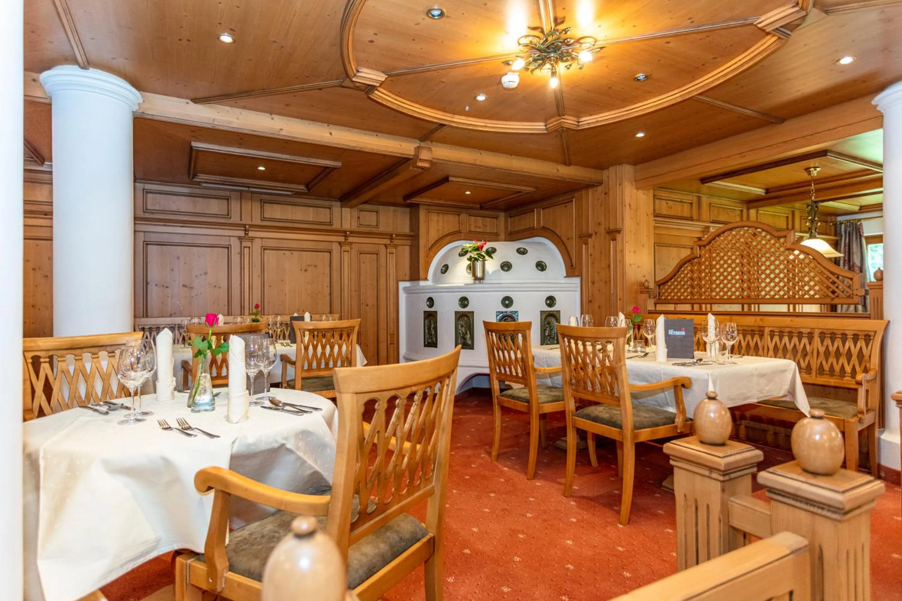 Dining area in Hotel Unser Unterberg