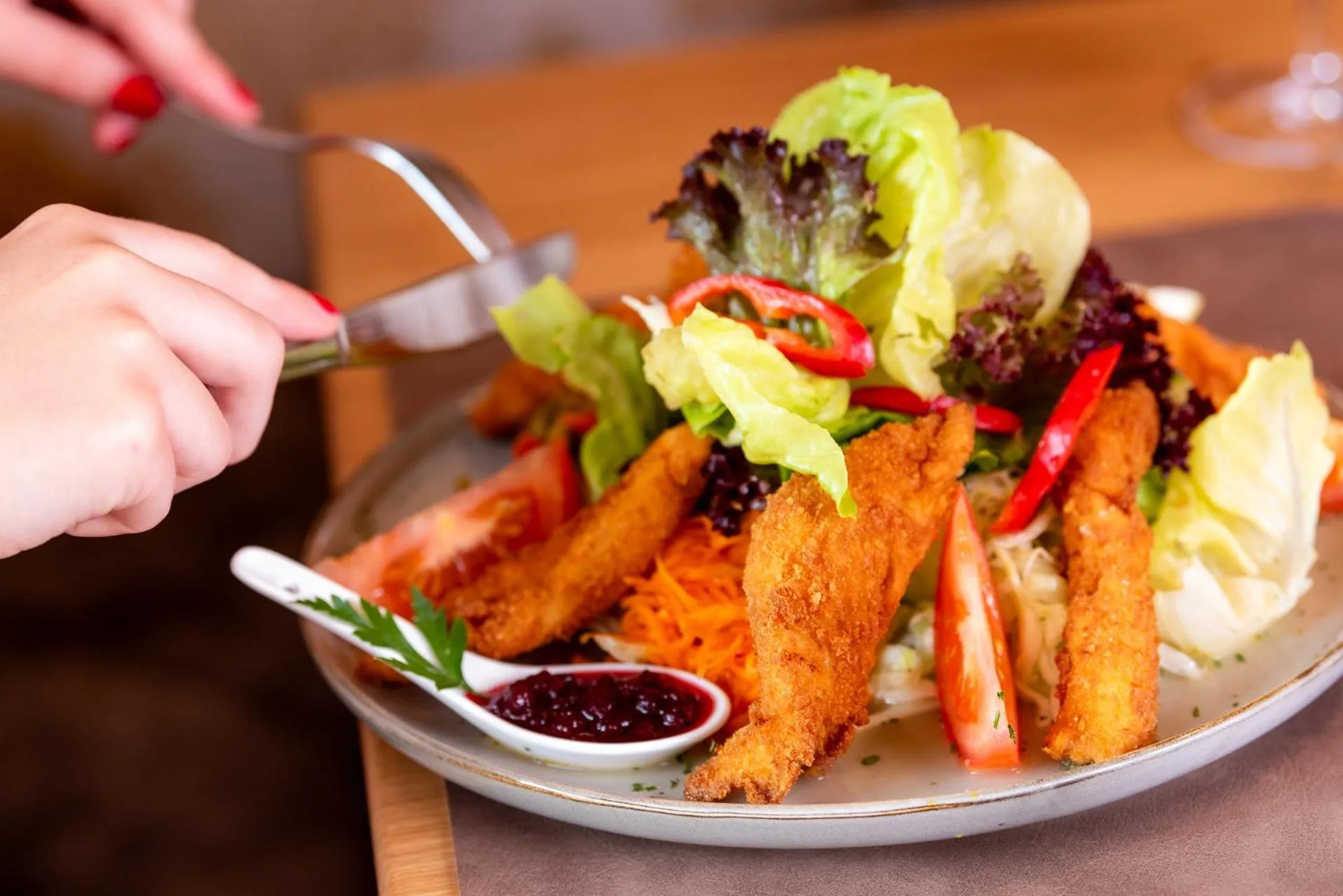 Restaurant/places to eat in Hotel Unser Unterberg