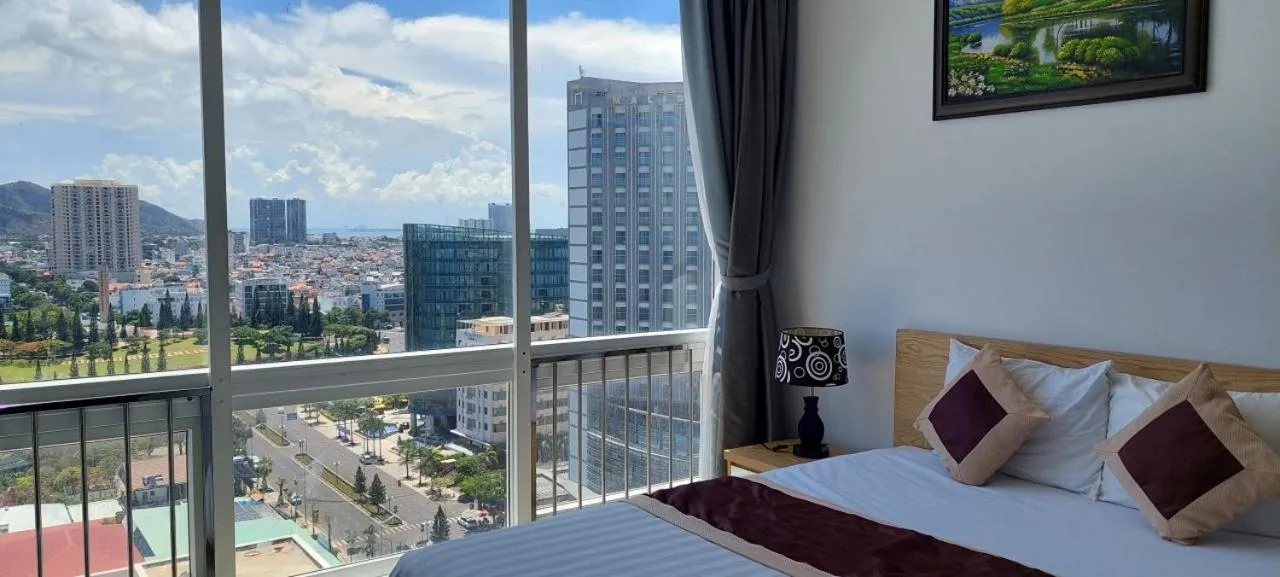 Bed in The Grand Condotel