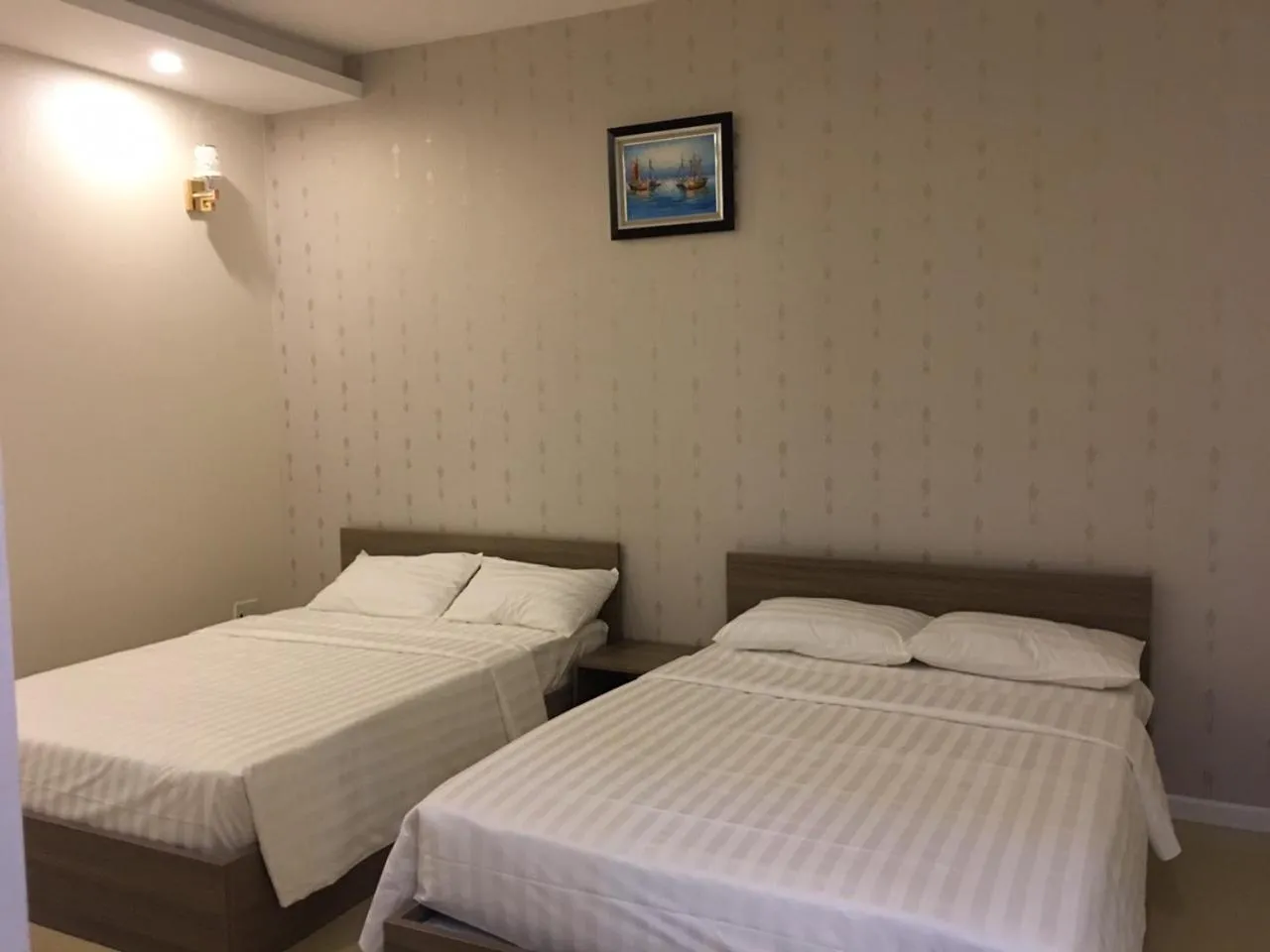 Bed in The Grand Condotel