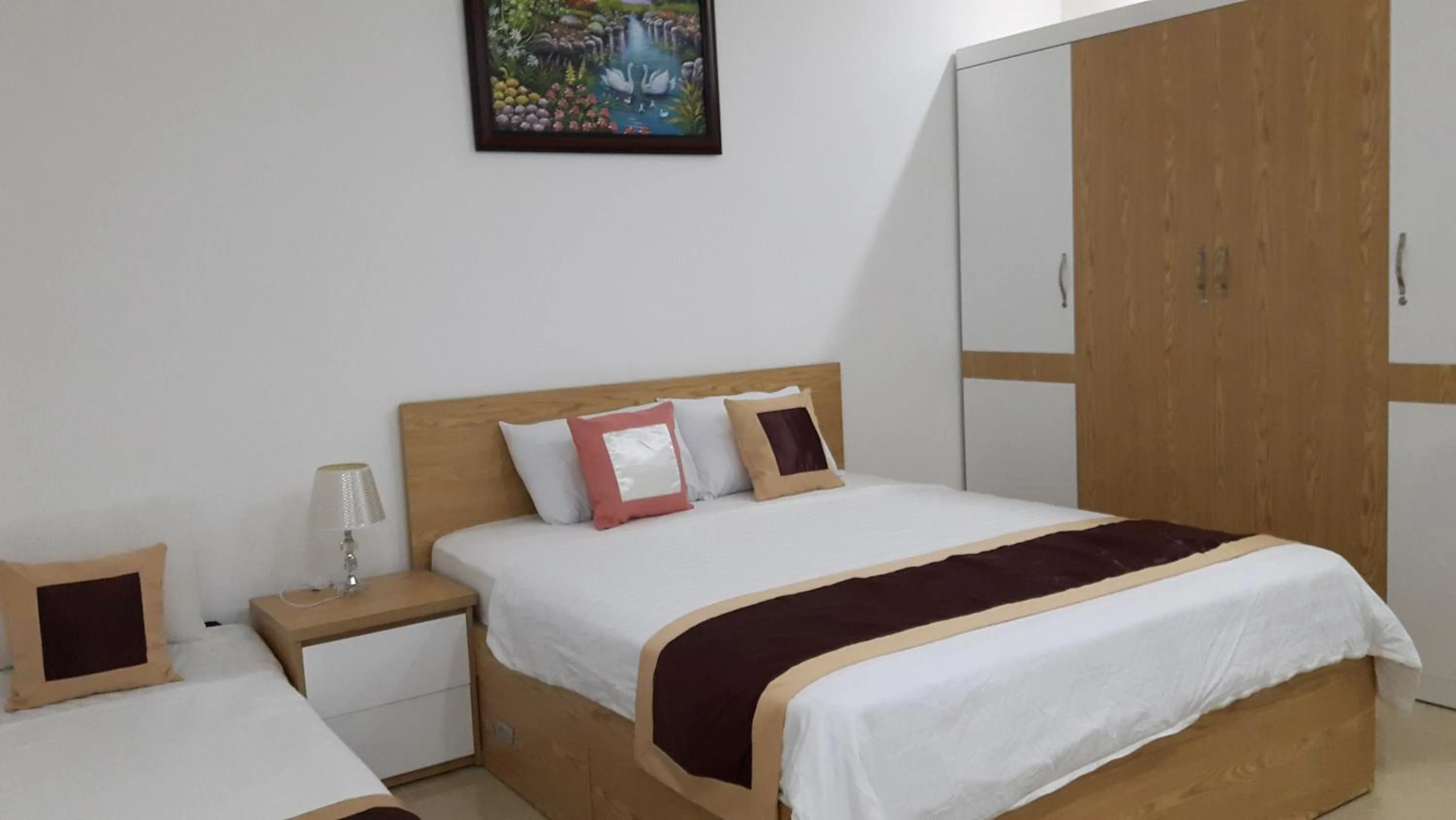 Bed in The Grand Condotel