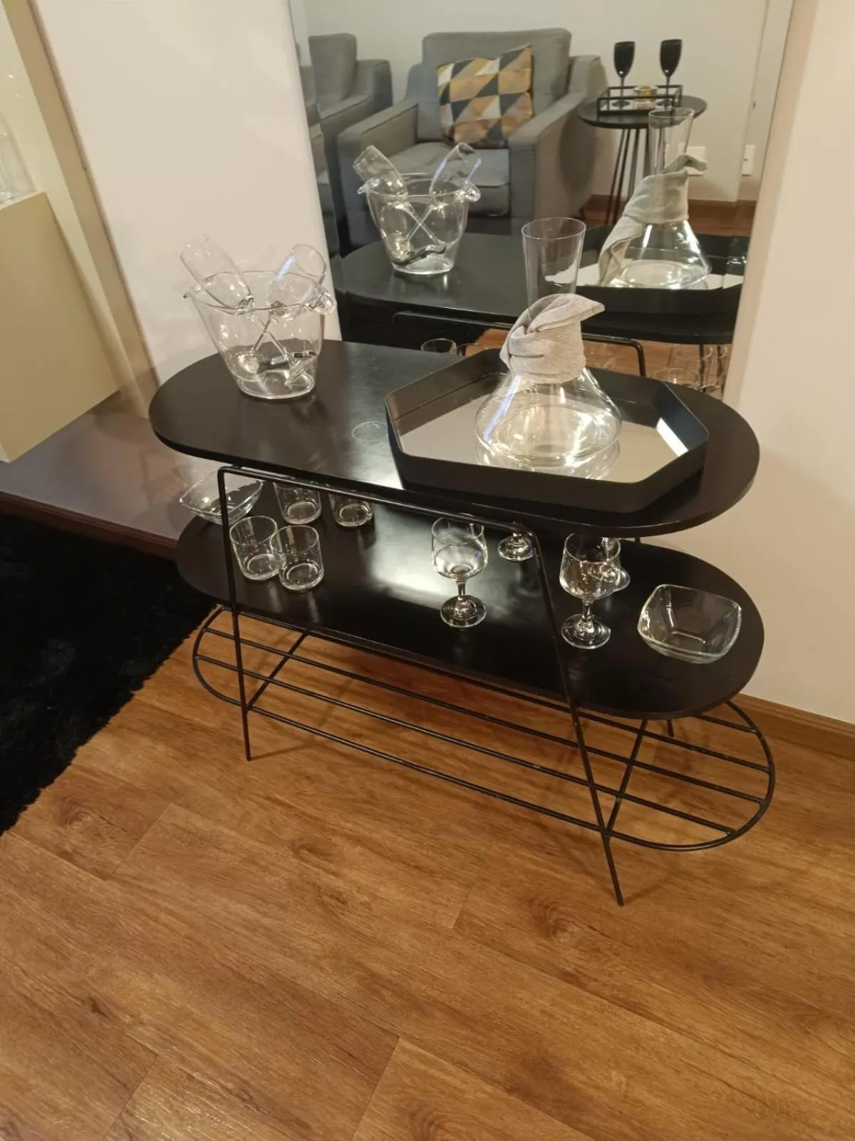 Living room in H4 La Residence Paulista