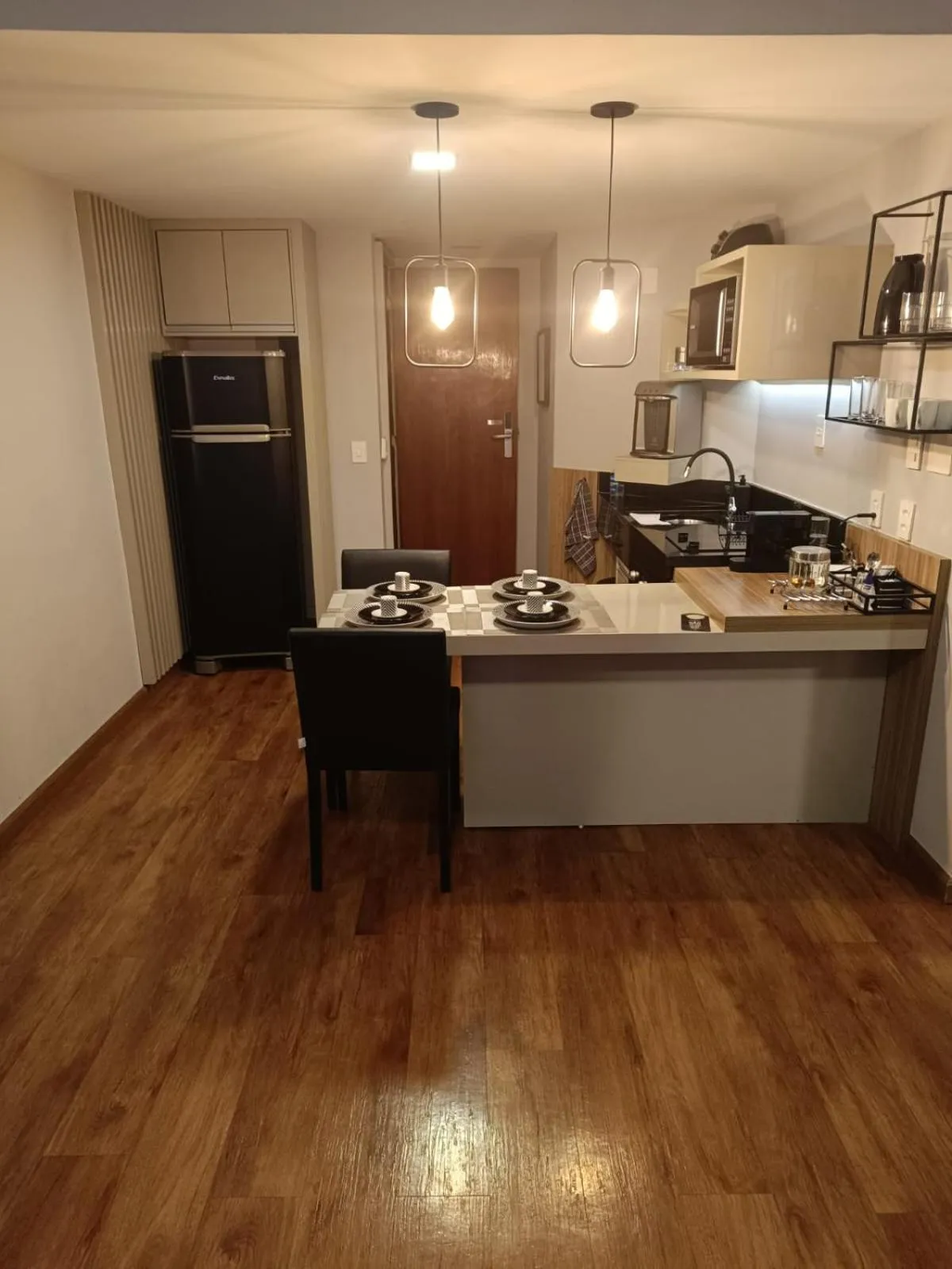 Kitchen or kitchenette in H4 La Residence Paulista