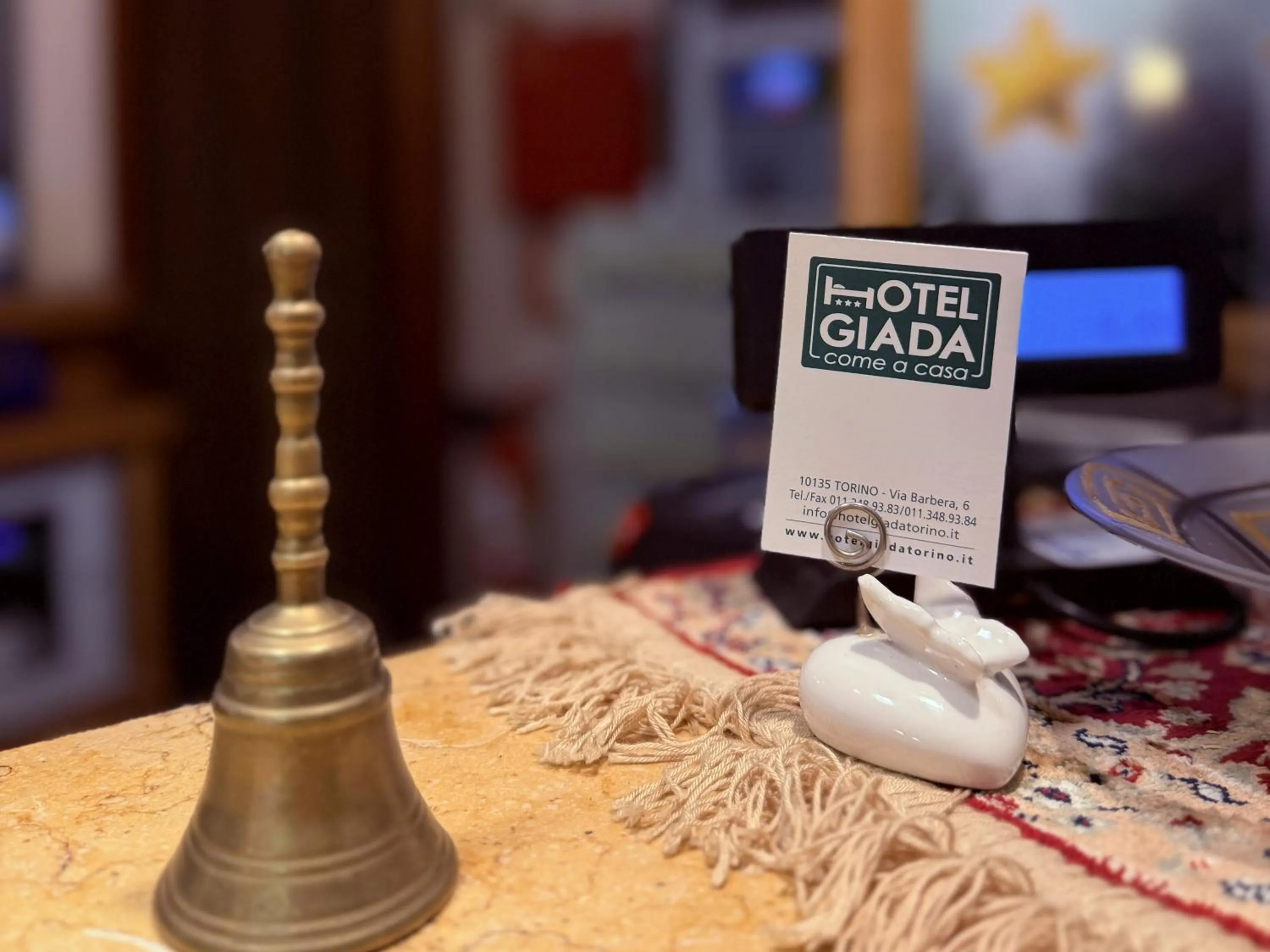 Lobby or reception in Hotel Giada