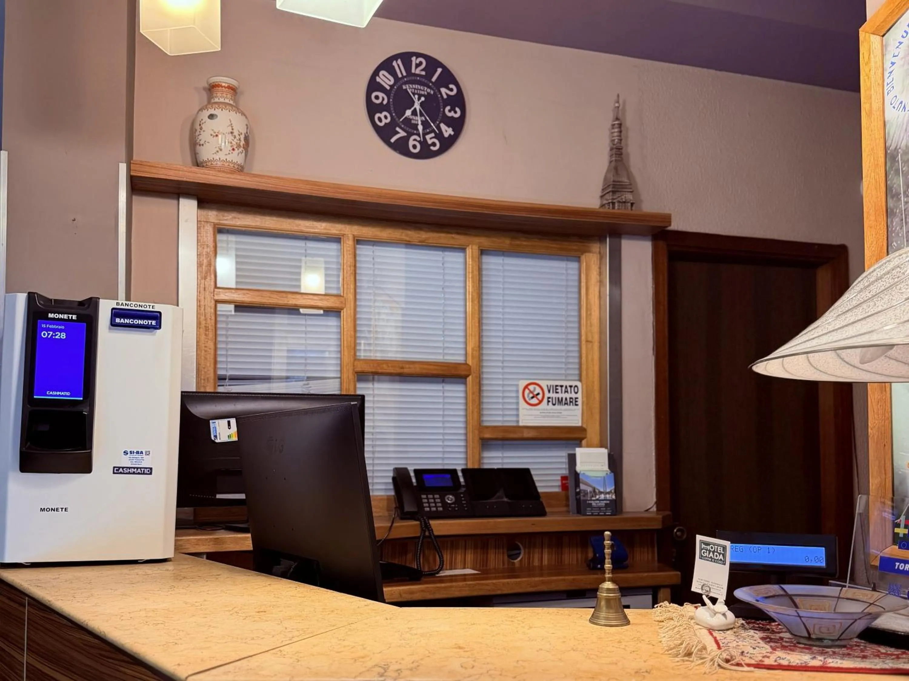 Lobby or reception in Hotel Giada