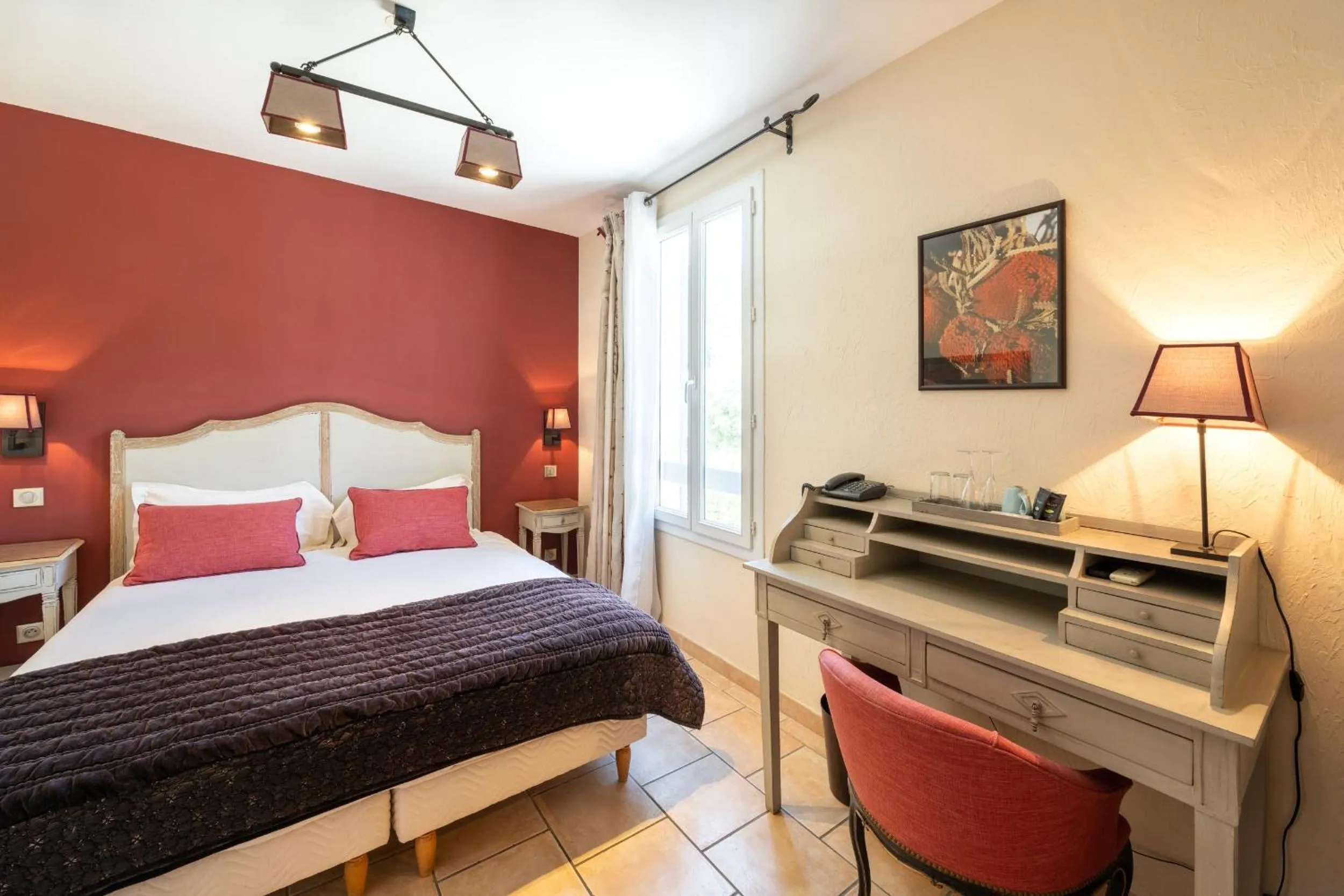 Bedroom in Hôtel de La Fossette