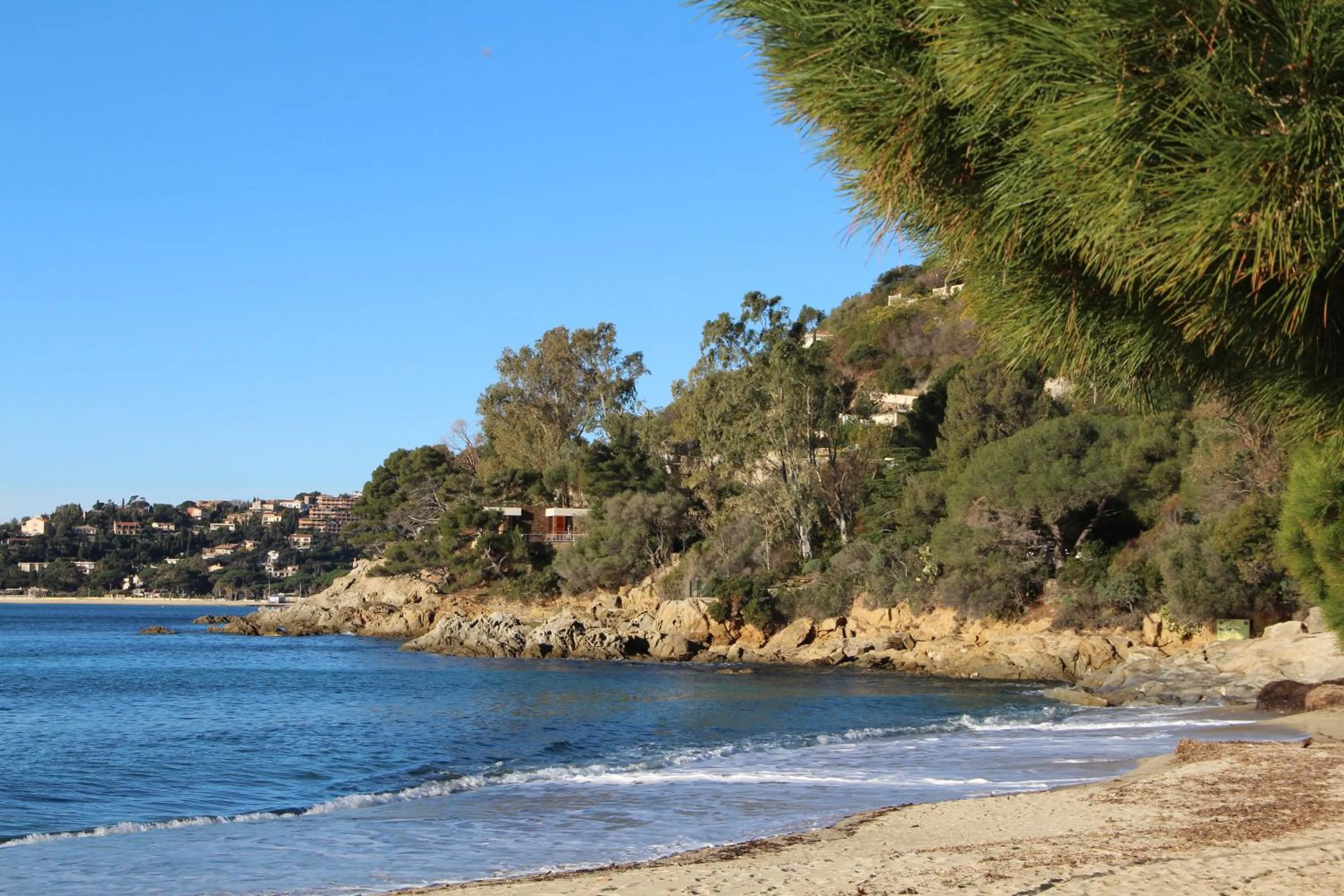 Beach in Hôtel de La Fossette