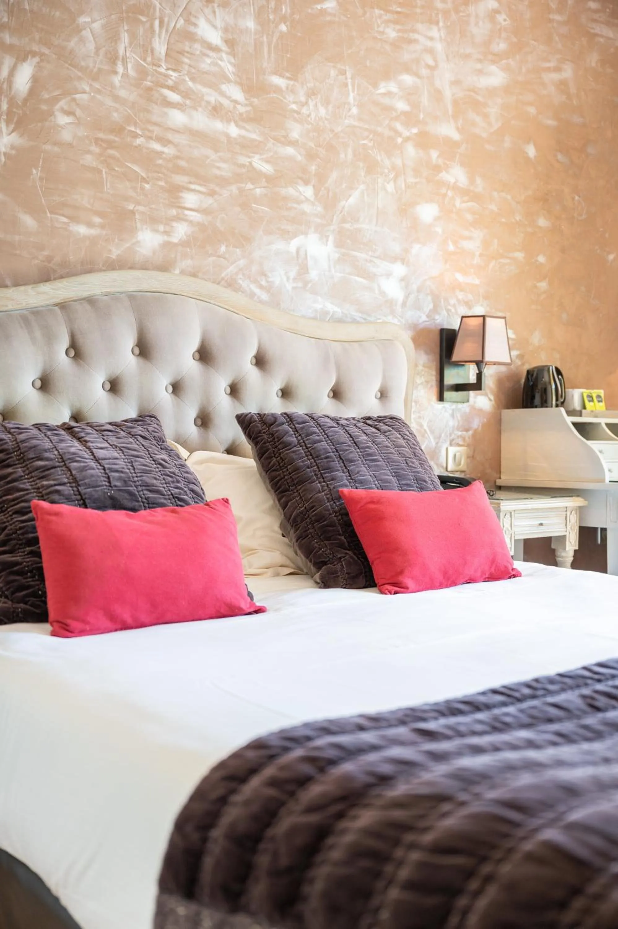 Bedroom in Hôtel de La Fossette