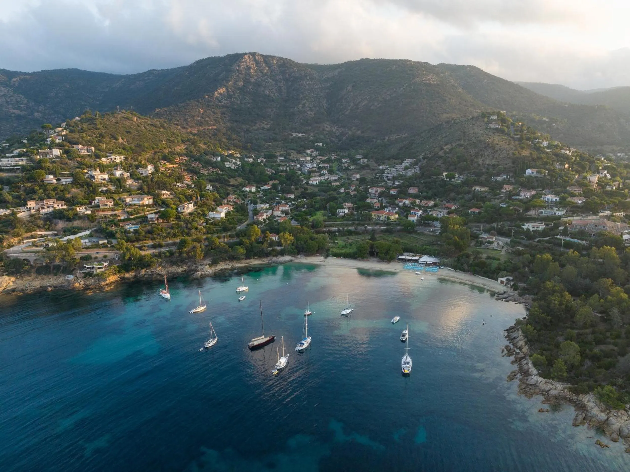 Bird's eye view in Hôtel de La Fossette