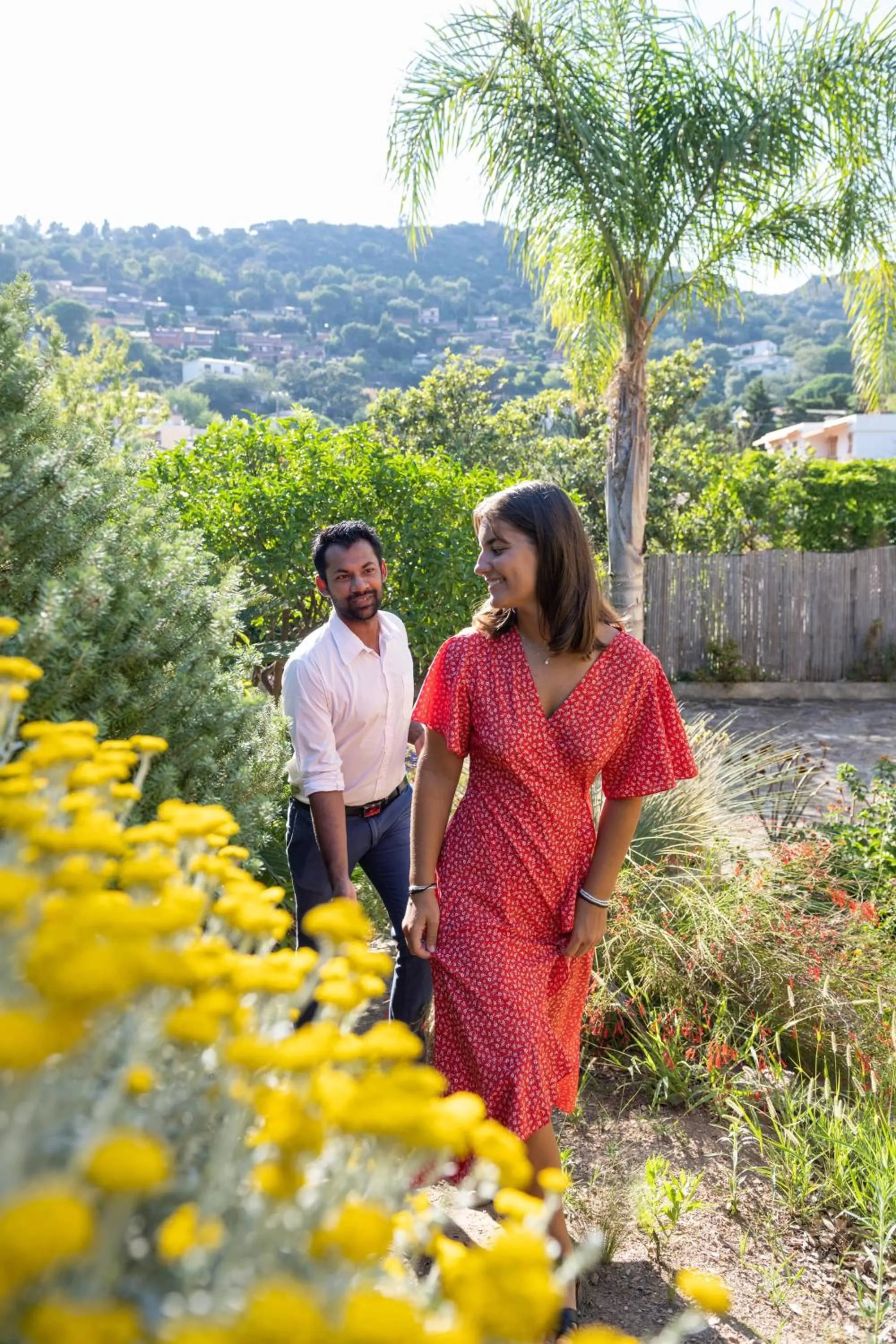 Natural landscape in Hôtel de La Fossette