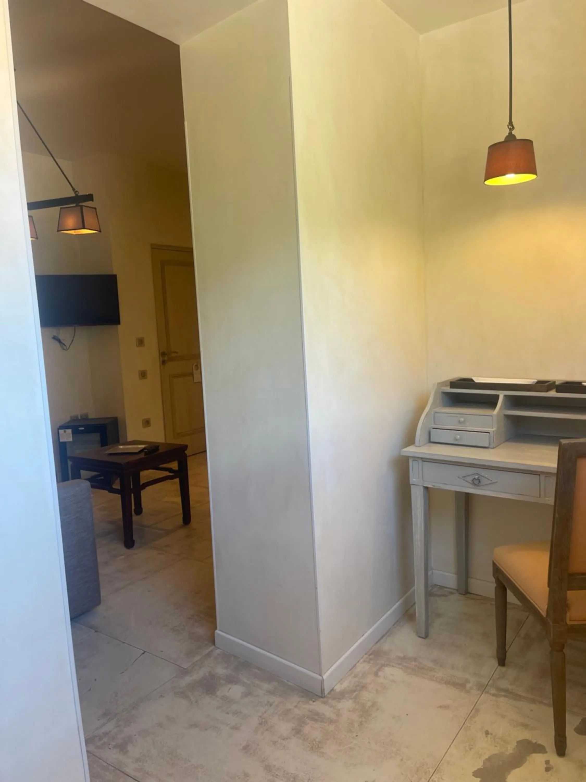 Seating area in Hôtel de La Fossette