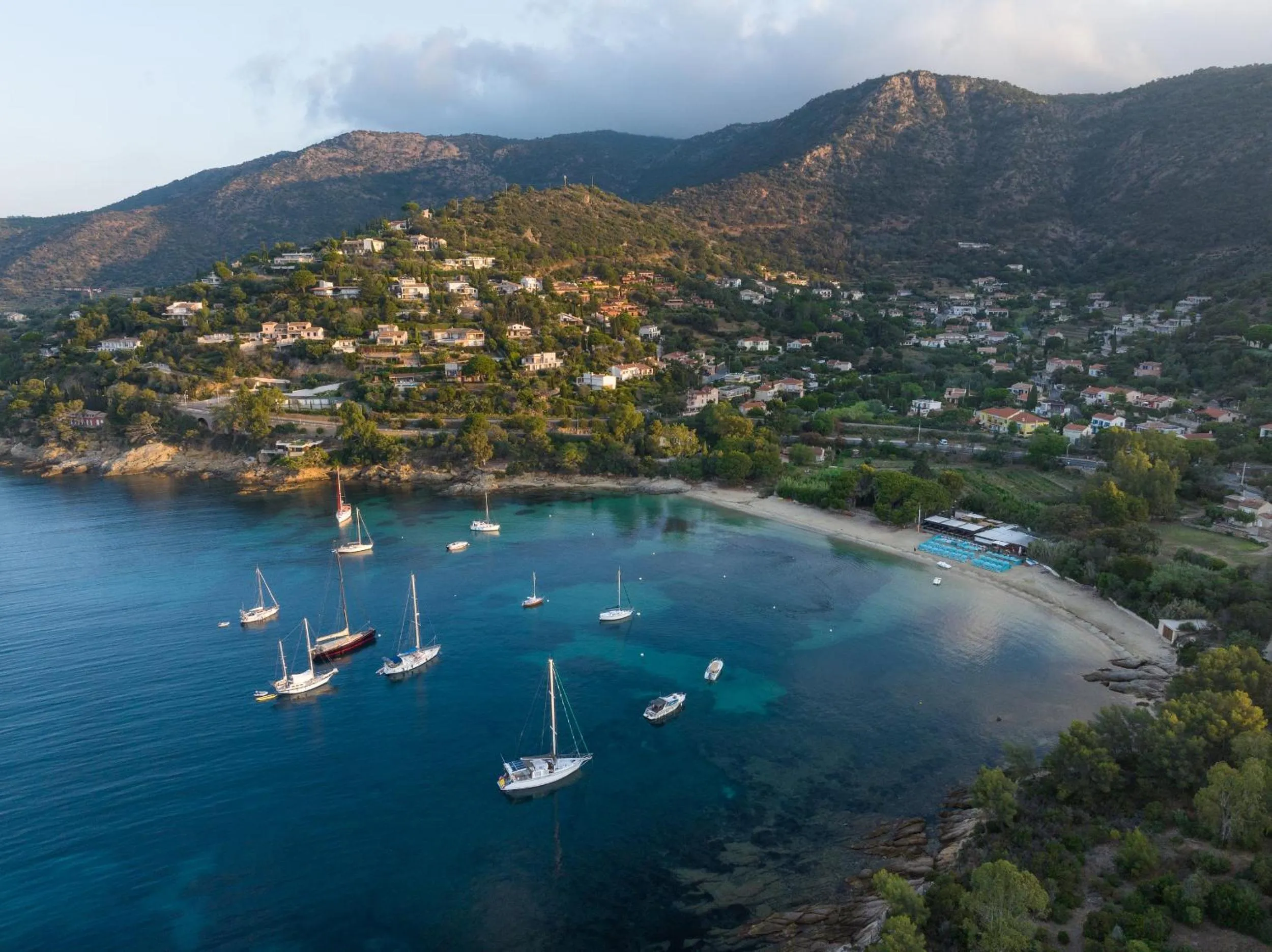 Beach in Hôtel de La Fossette