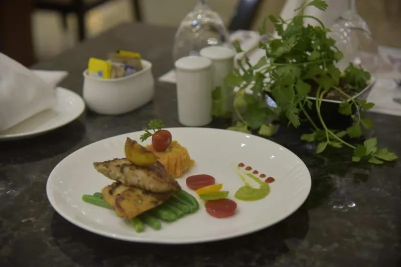 Food close-up in Pride Hotel & Convention Centre Indore