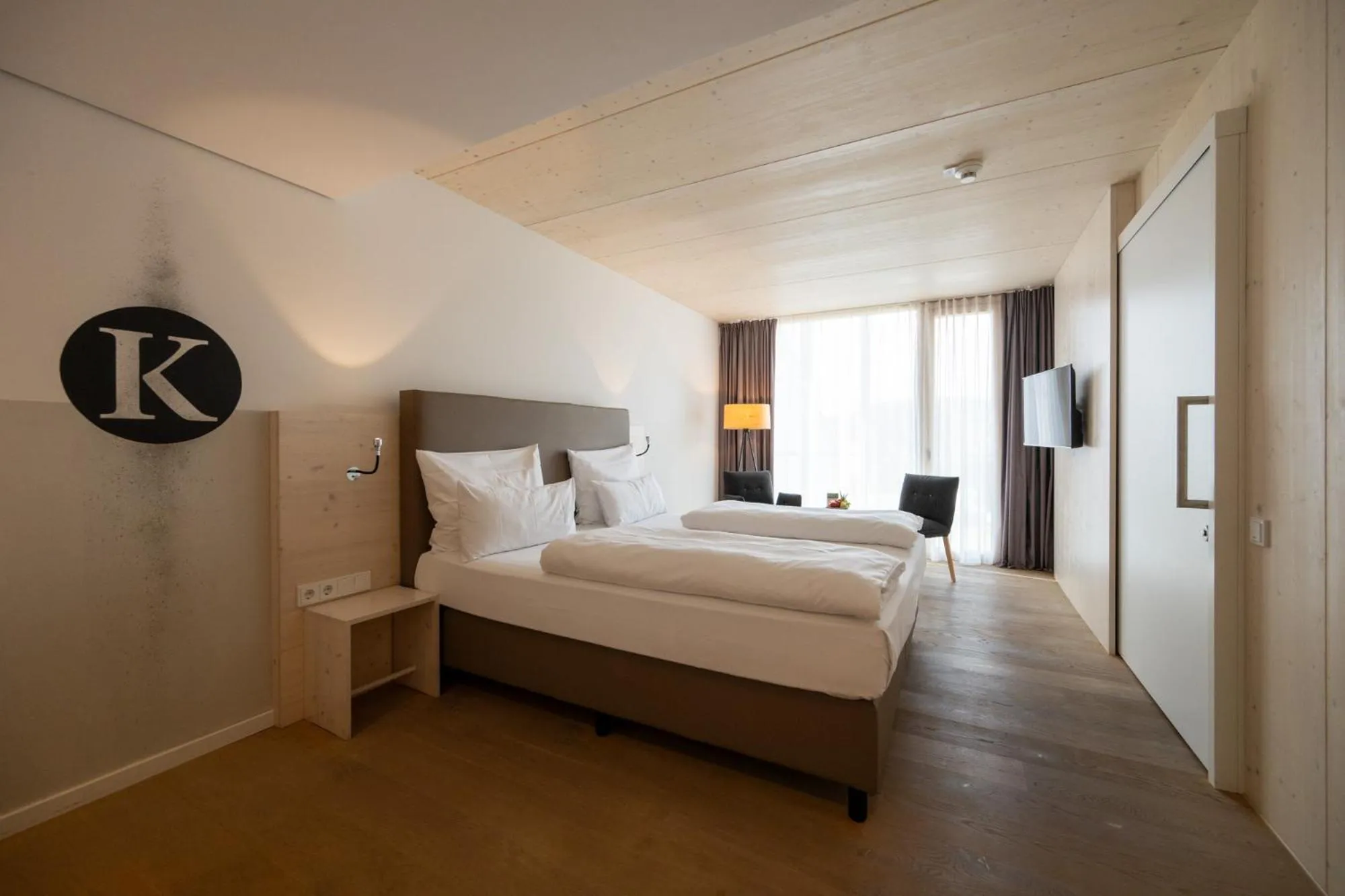 Bed in Klingenstein AKZENT Hotel Wirtshaus Brauerei