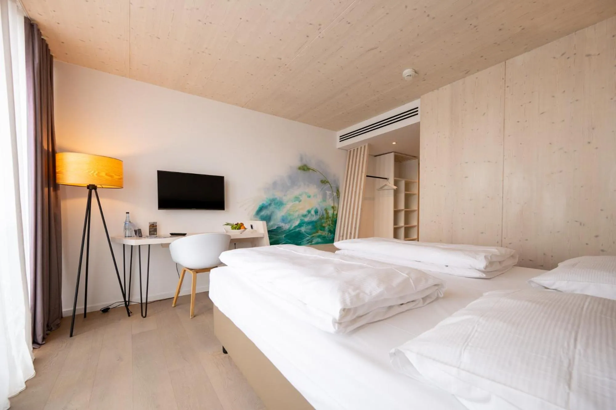 Bed in Klingenstein AKZENT Hotel Wirtshaus Brauerei