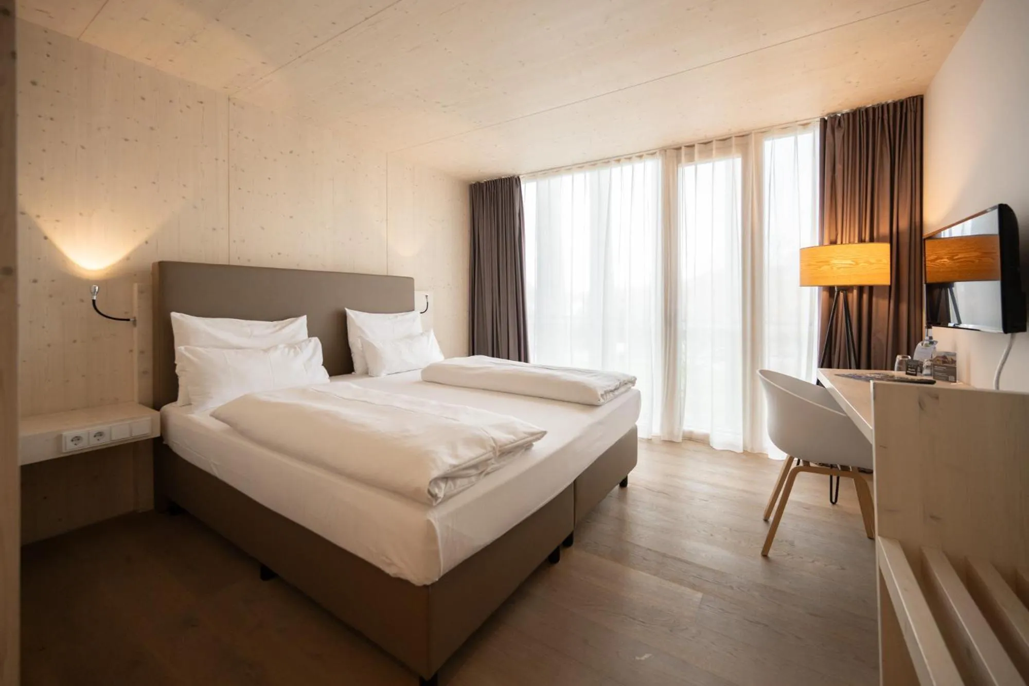 Bed in Klingenstein AKZENT Hotel Wirtshaus Brauerei