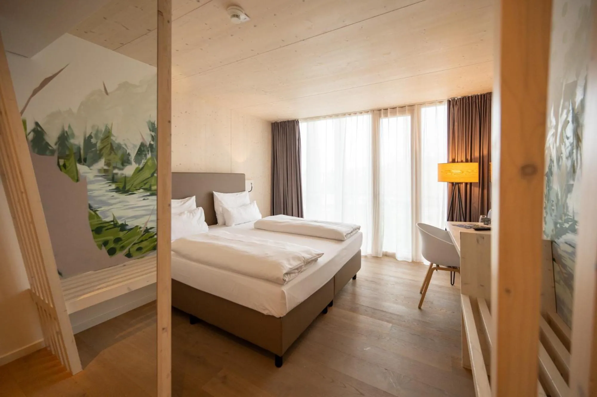 Bed in Klingenstein AKZENT Hotel Wirtshaus Brauerei