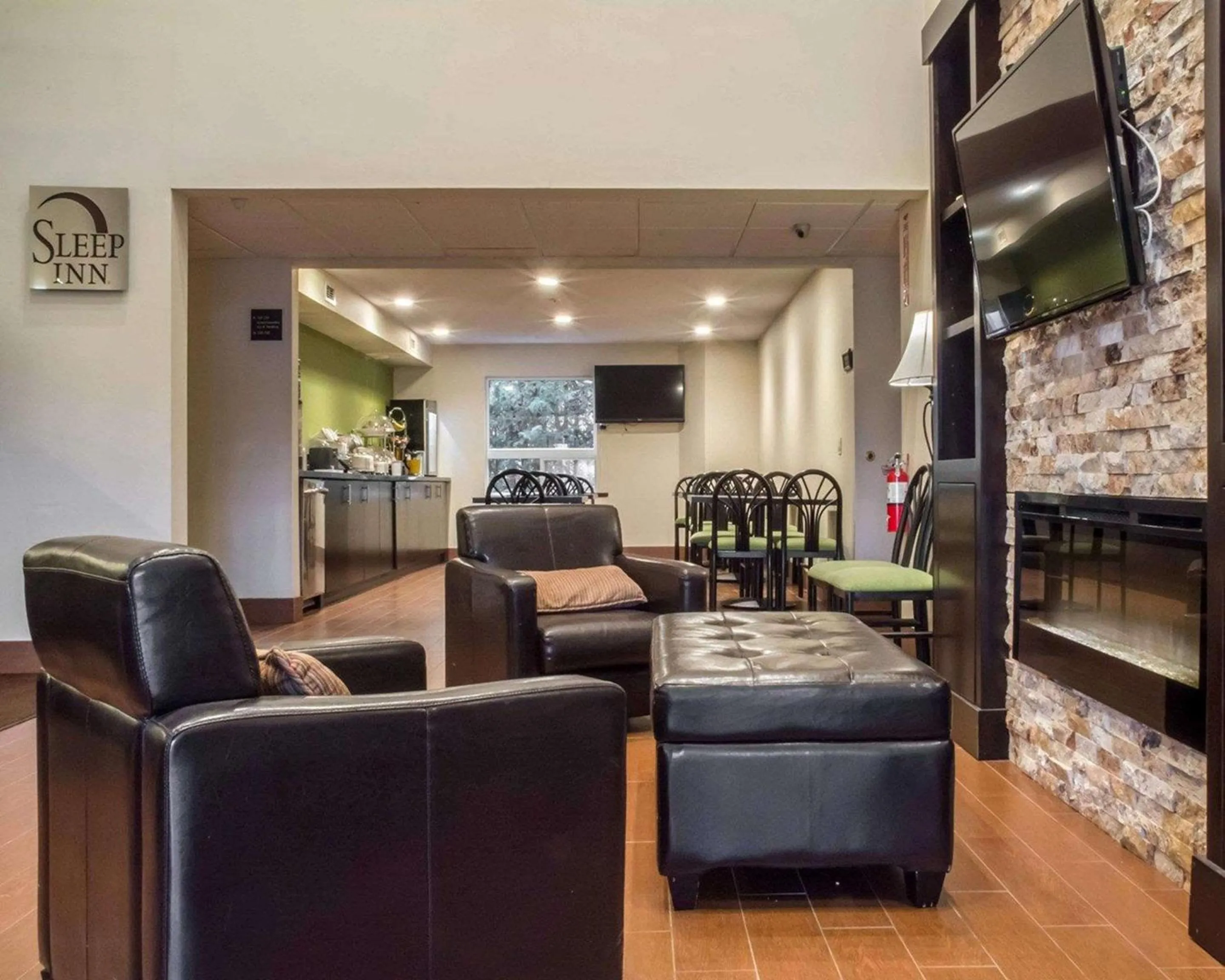 Lobby or reception in Sleep Inn Muskoka