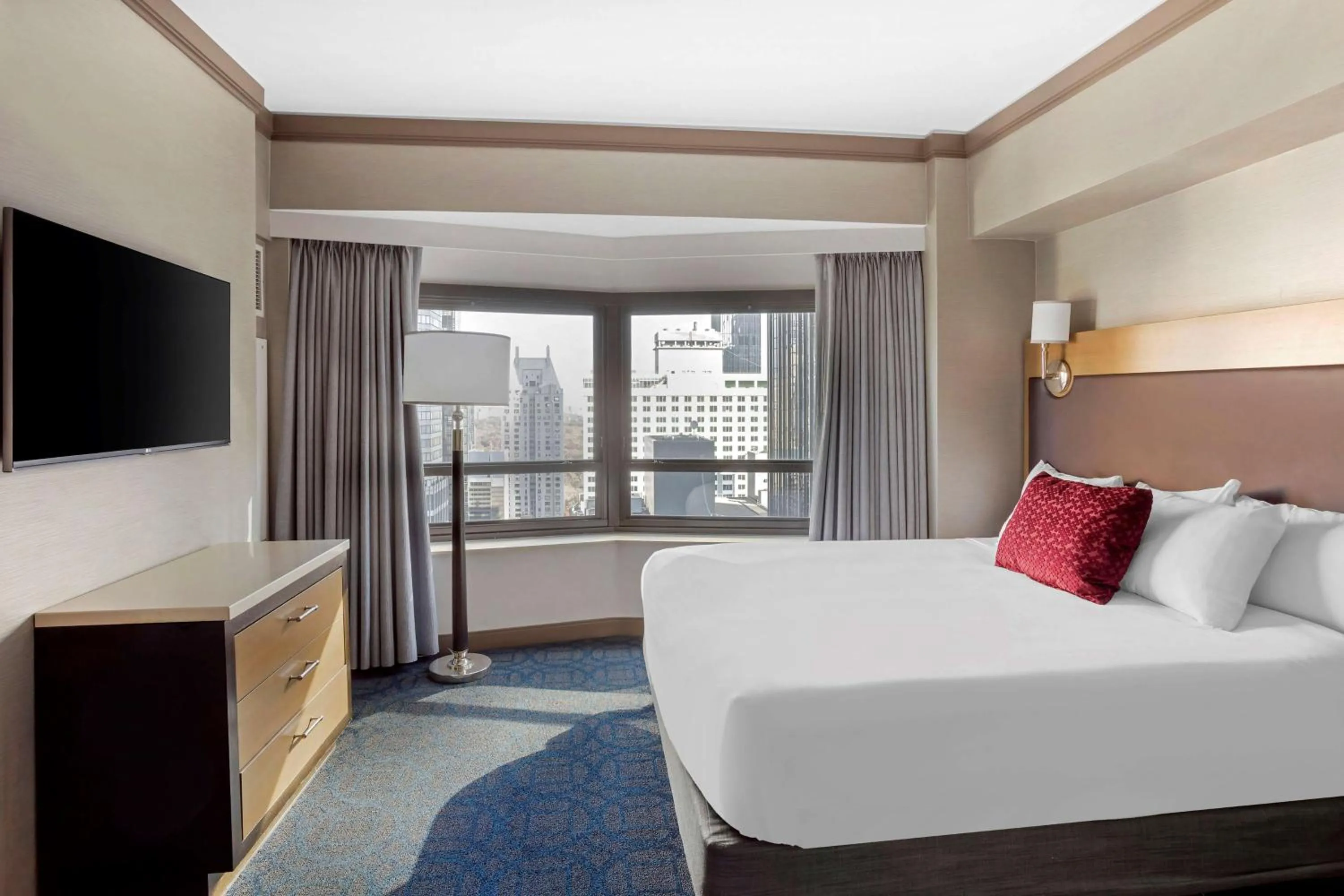 Bed in Hilton Club New York