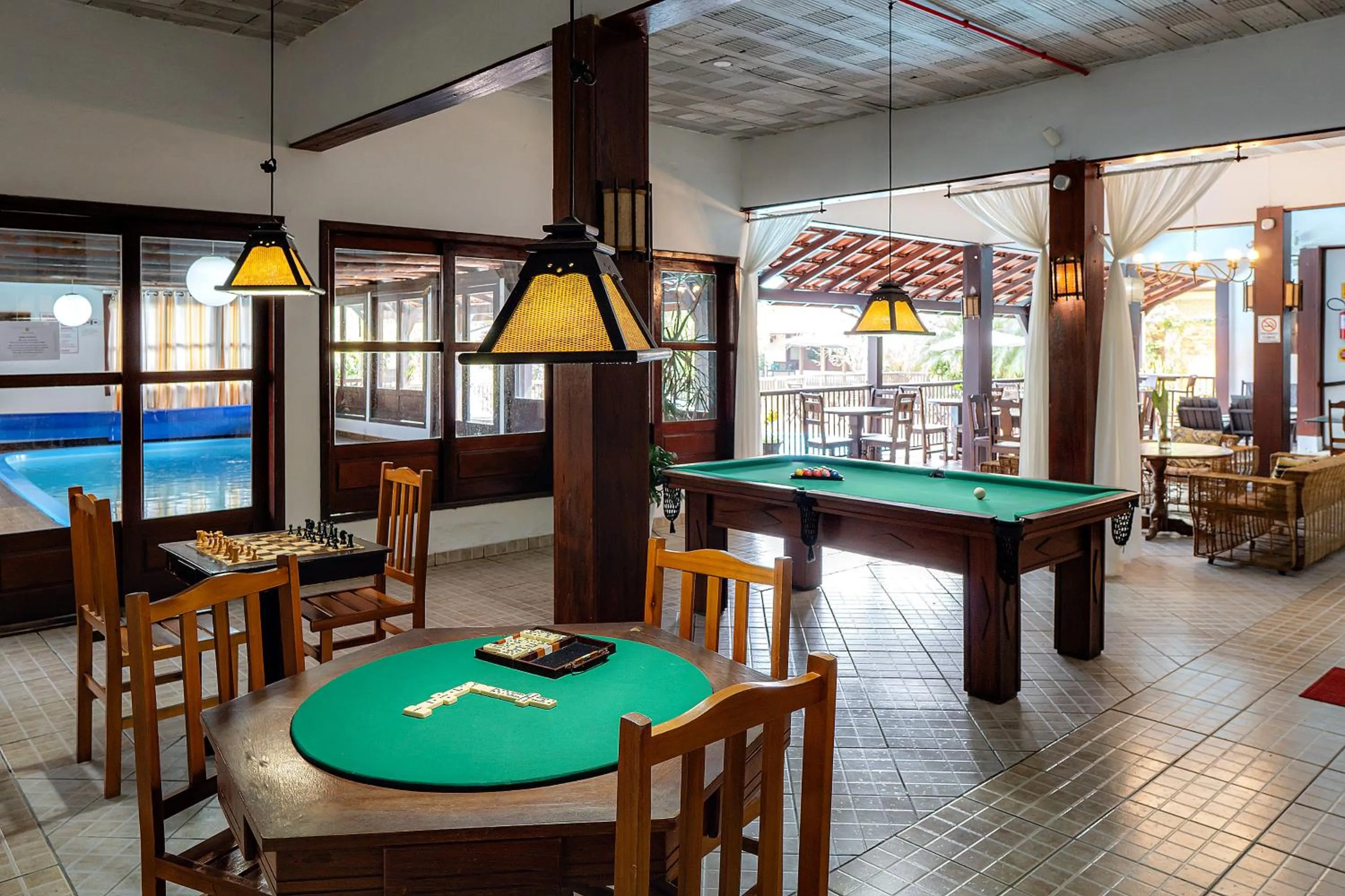 Game Room in Pousada Porto dos Casais