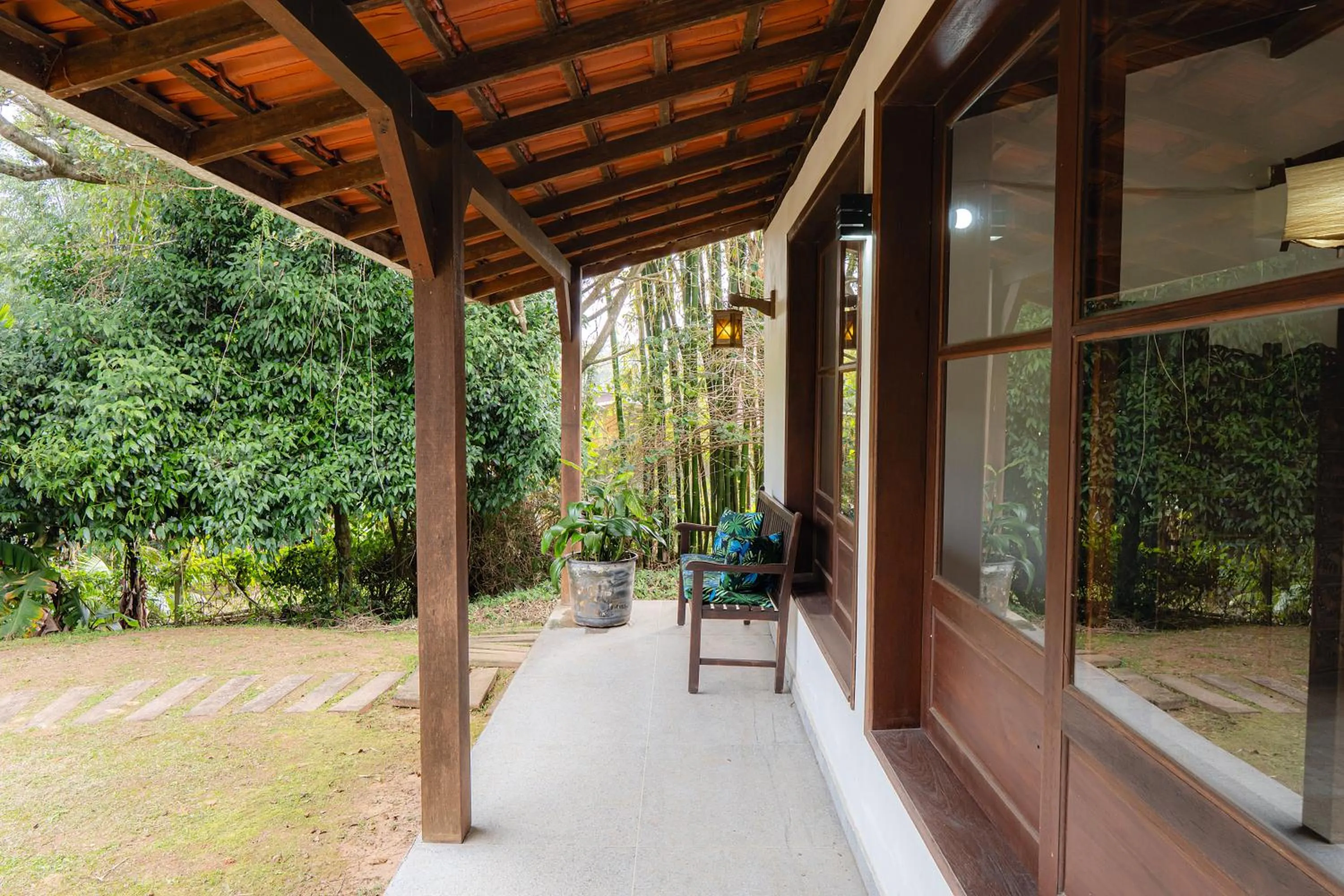 Balcony/Terrace in Pousada Porto dos Casais