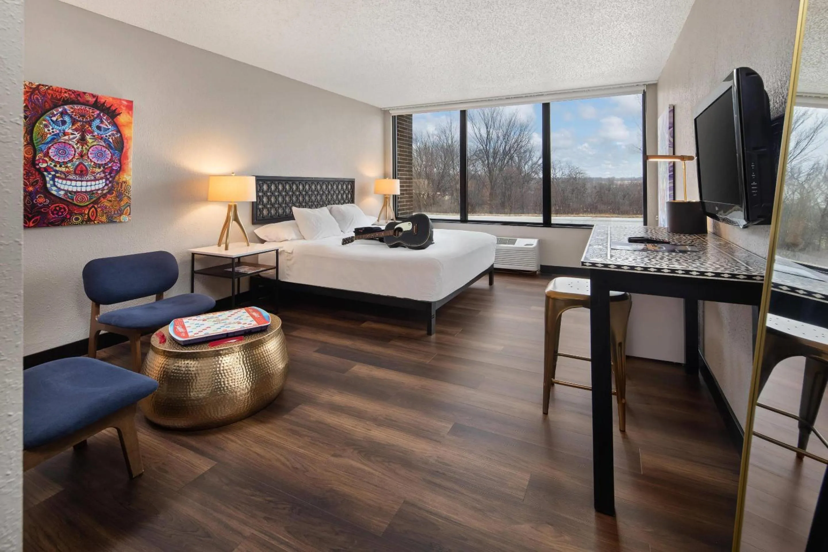 Bedroom, Bed in The Highlander Hotel, Ascend Hotel Collection