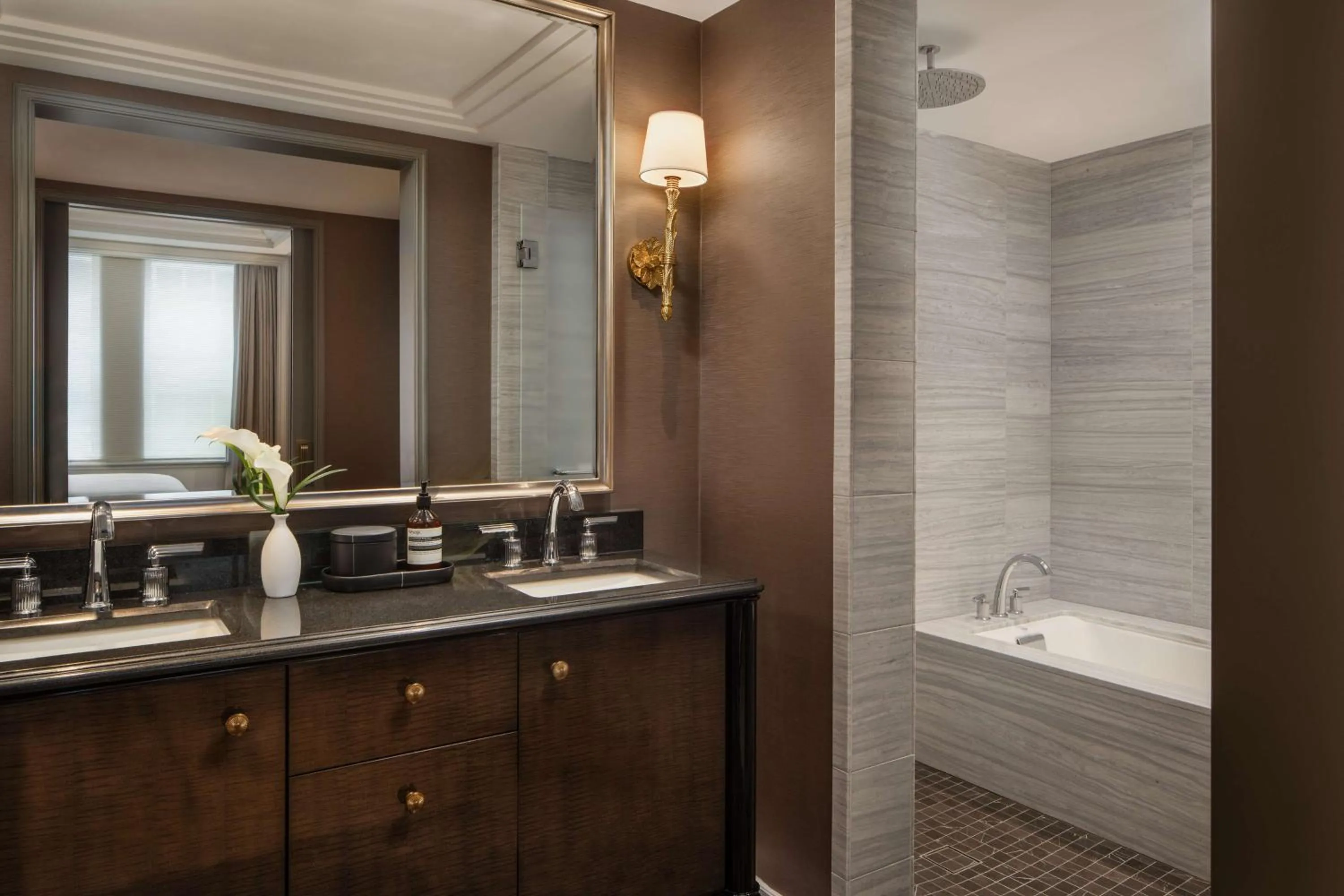 Bathroom in Waldorf Astoria New York