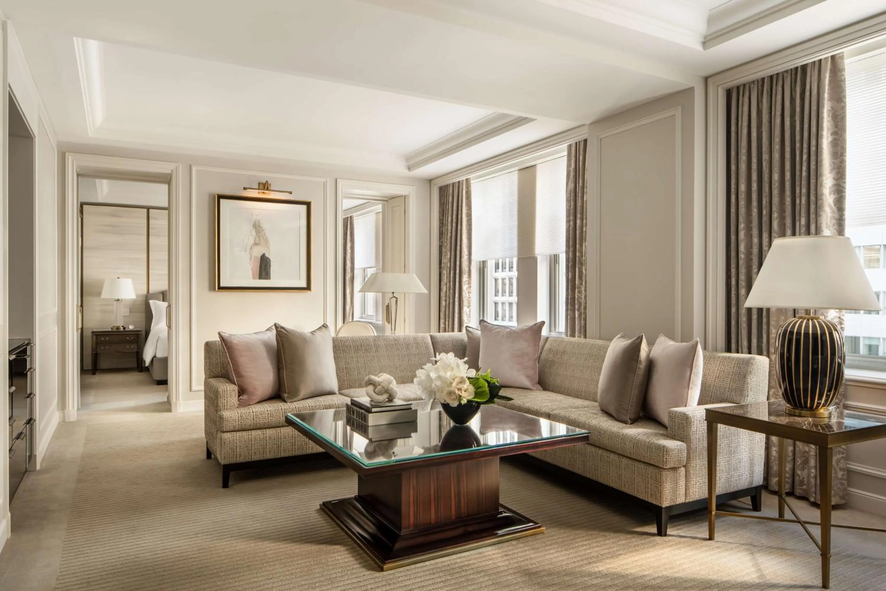 Living room in Waldorf Astoria New York