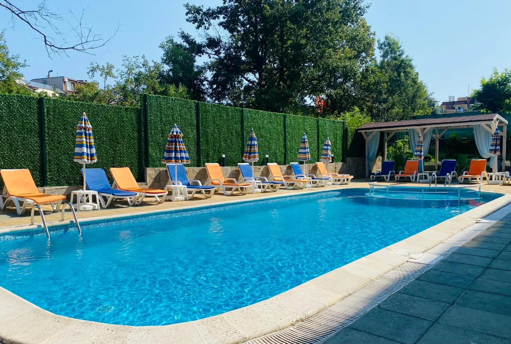 Swimming pool in Hotel Sea Star Приморско