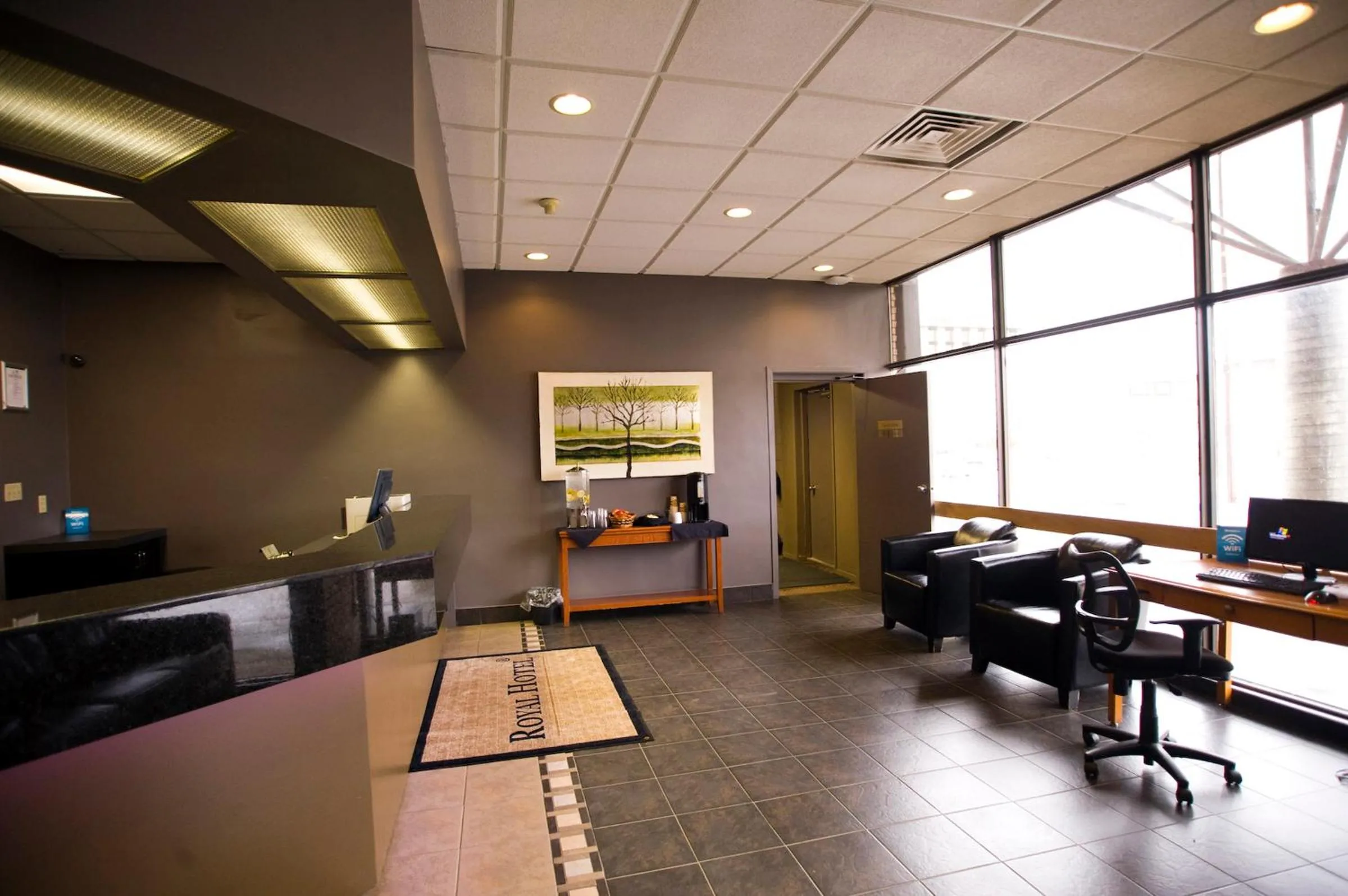 Lobby or reception in Royal Hotel Lloydminster