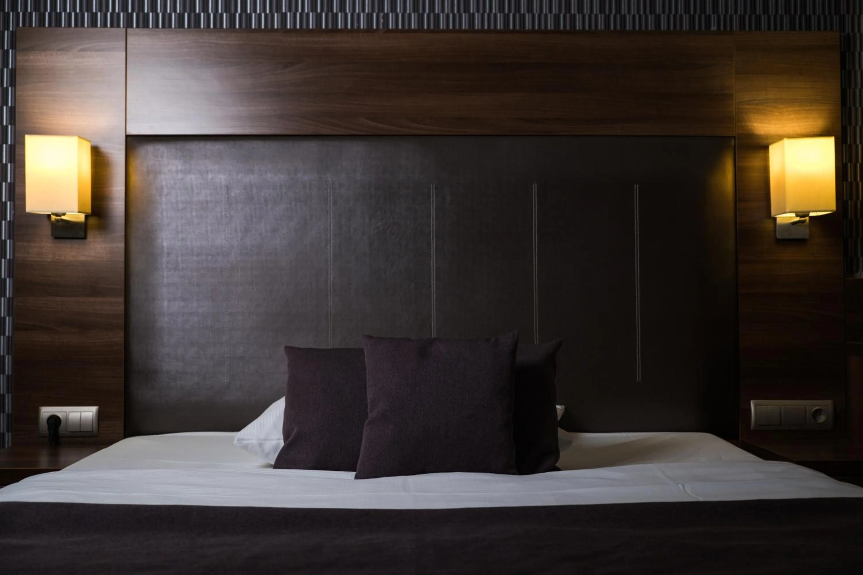 Bed in City Boutique Hotel