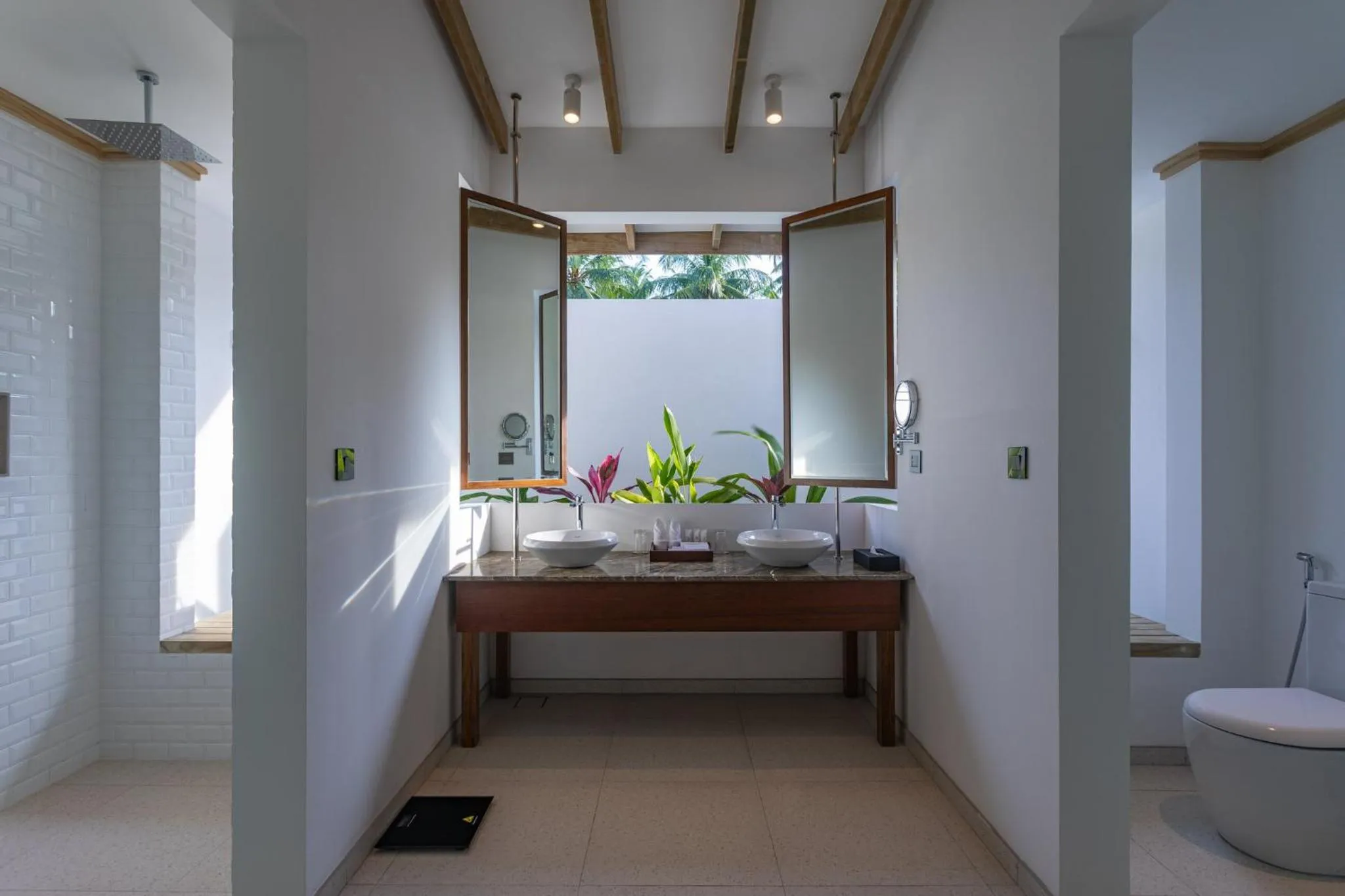 Bathroom in Cinnamon Hakuraa Huraa Maldives - All Inclusive Adults-Only Escape with One-way Free Speedboat