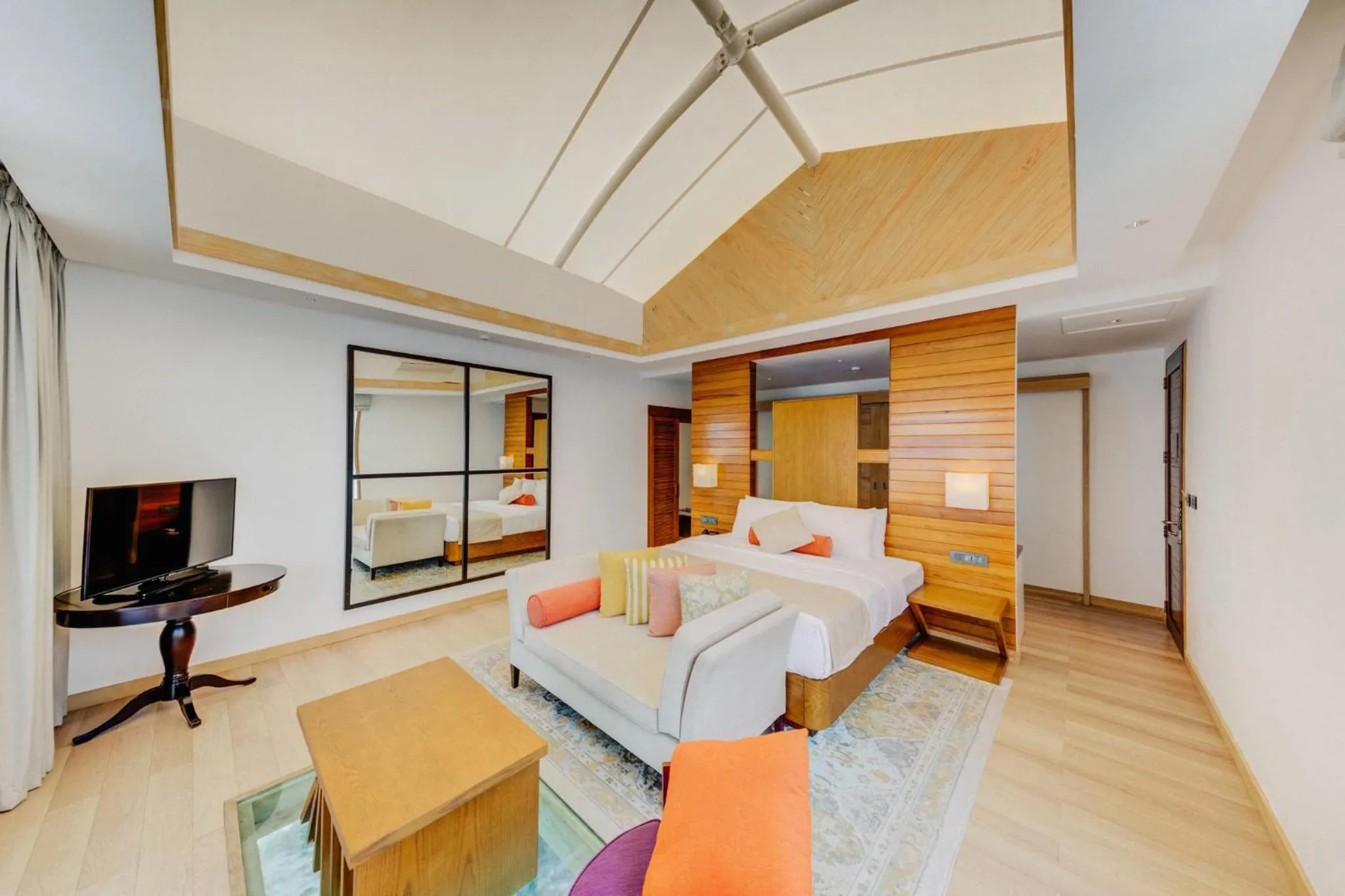 Bedroom, Bed in Cinnamon Hakuraa Huraa Maldives - All Inclusive Adults-Only Escape with One-way Free Speedboat