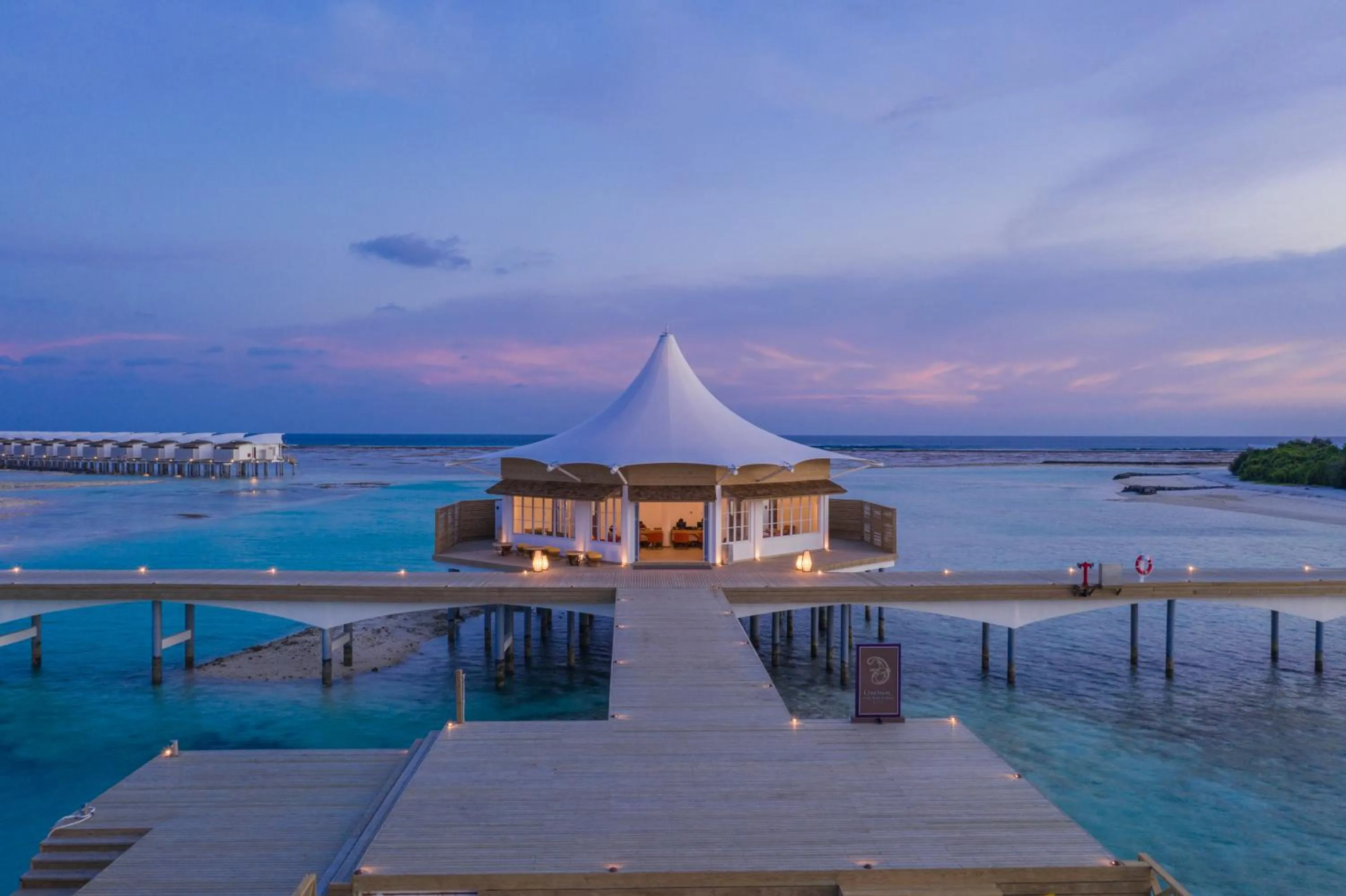 Property building in Cinnamon Hakuraa Huraa Maldives - All Inclusive Adults-Only Escape with One-way Free Speedboat