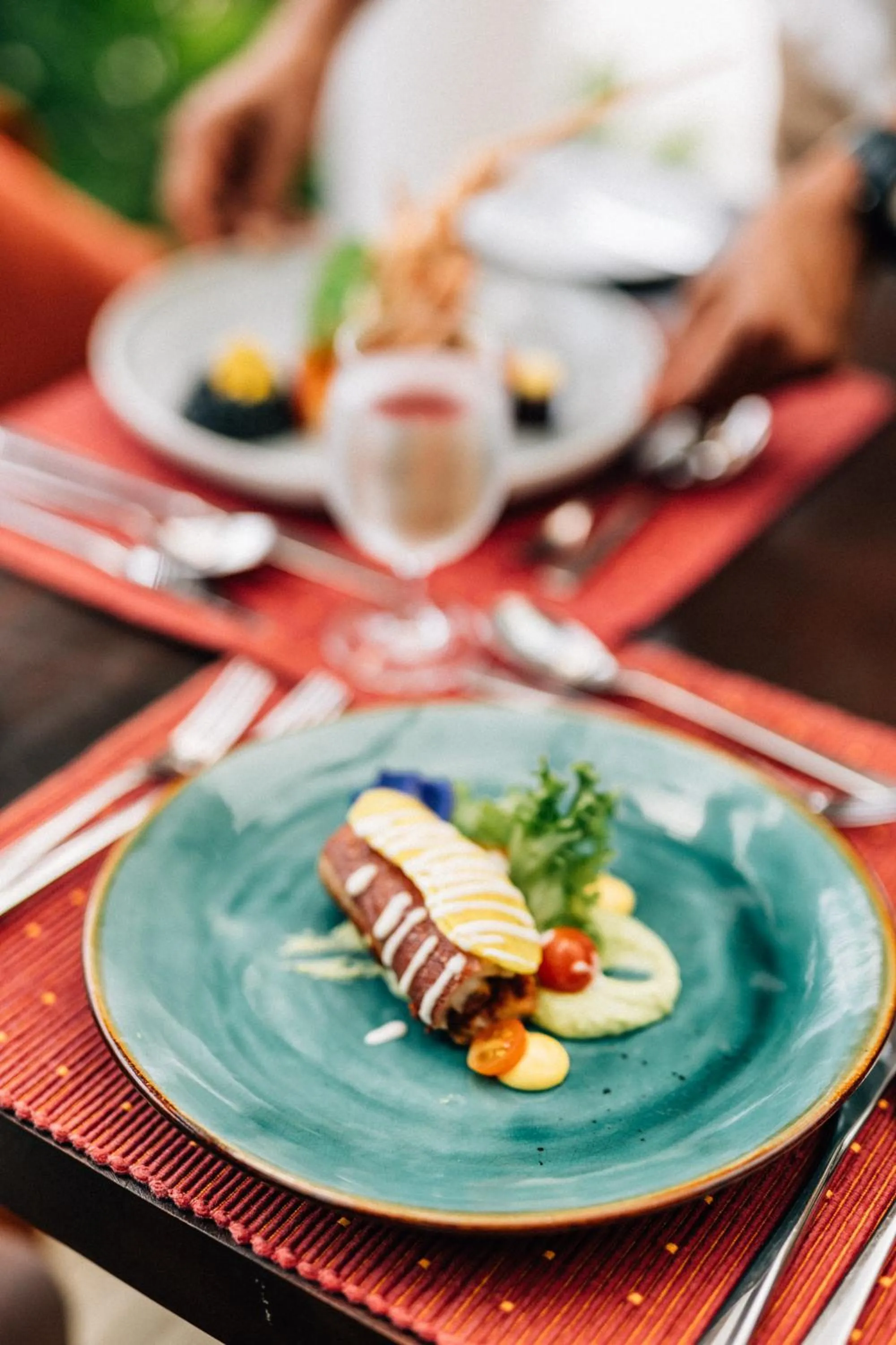Food close-up in Cinnamon Hakuraa Huraa Maldives - All Inclusive Adults-Only Escape with One-way Free Speedboat