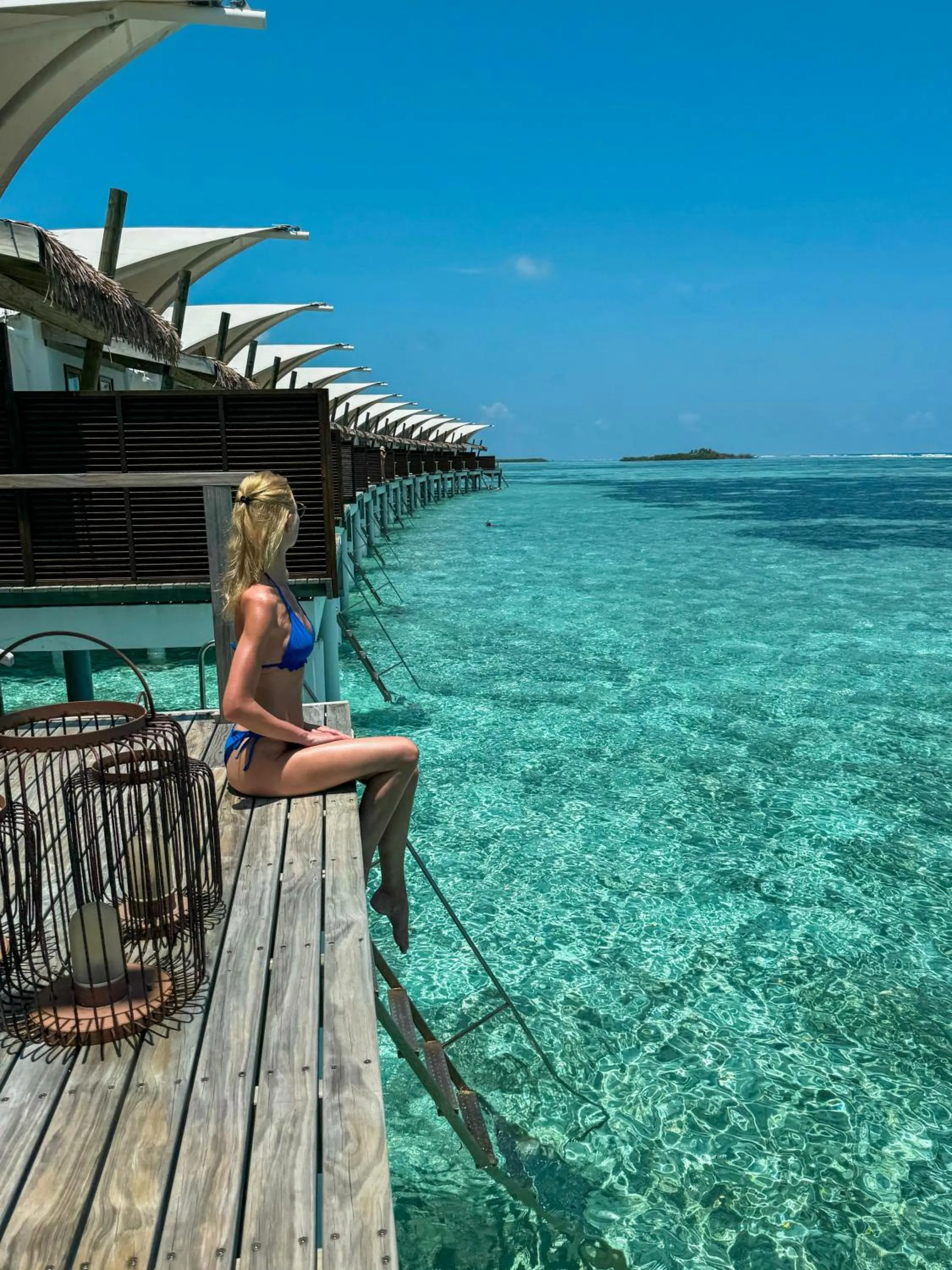 Patio in Cinnamon Hakuraa Huraa Maldives - All Inclusive Adults-Only Escape with One-way Free Speedboat