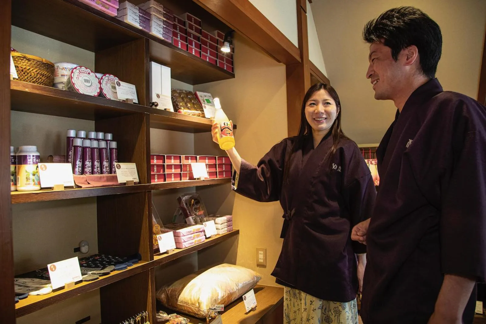 Shopping Area in Shima Onsen Kashiwaya Ryokan