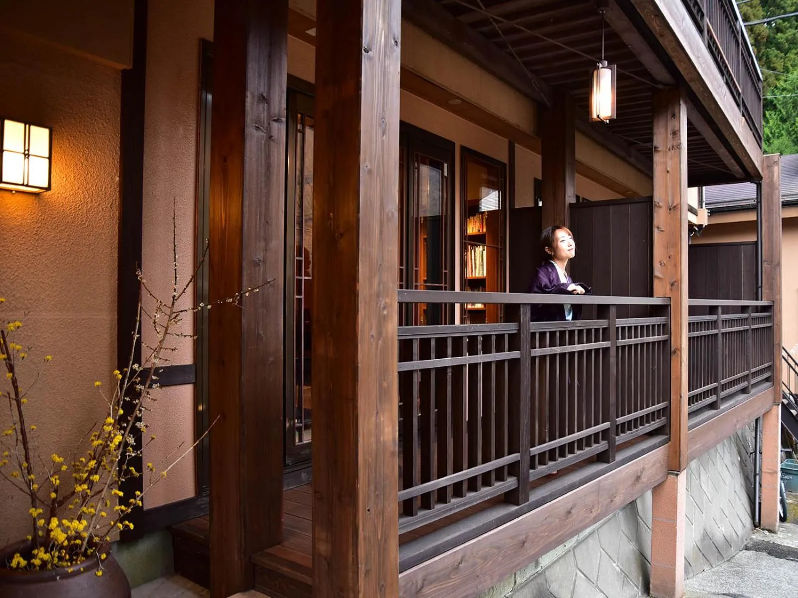 Property building in Shima Onsen Kashiwaya Ryokan