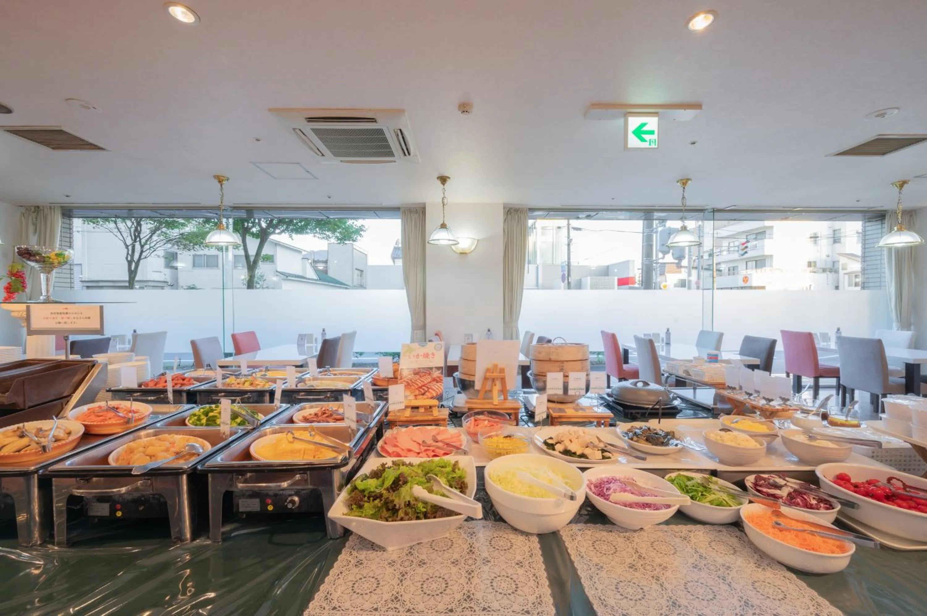 Buffet breakfast in Hotel Hakodate Royal Seaside BBH Hotel Group